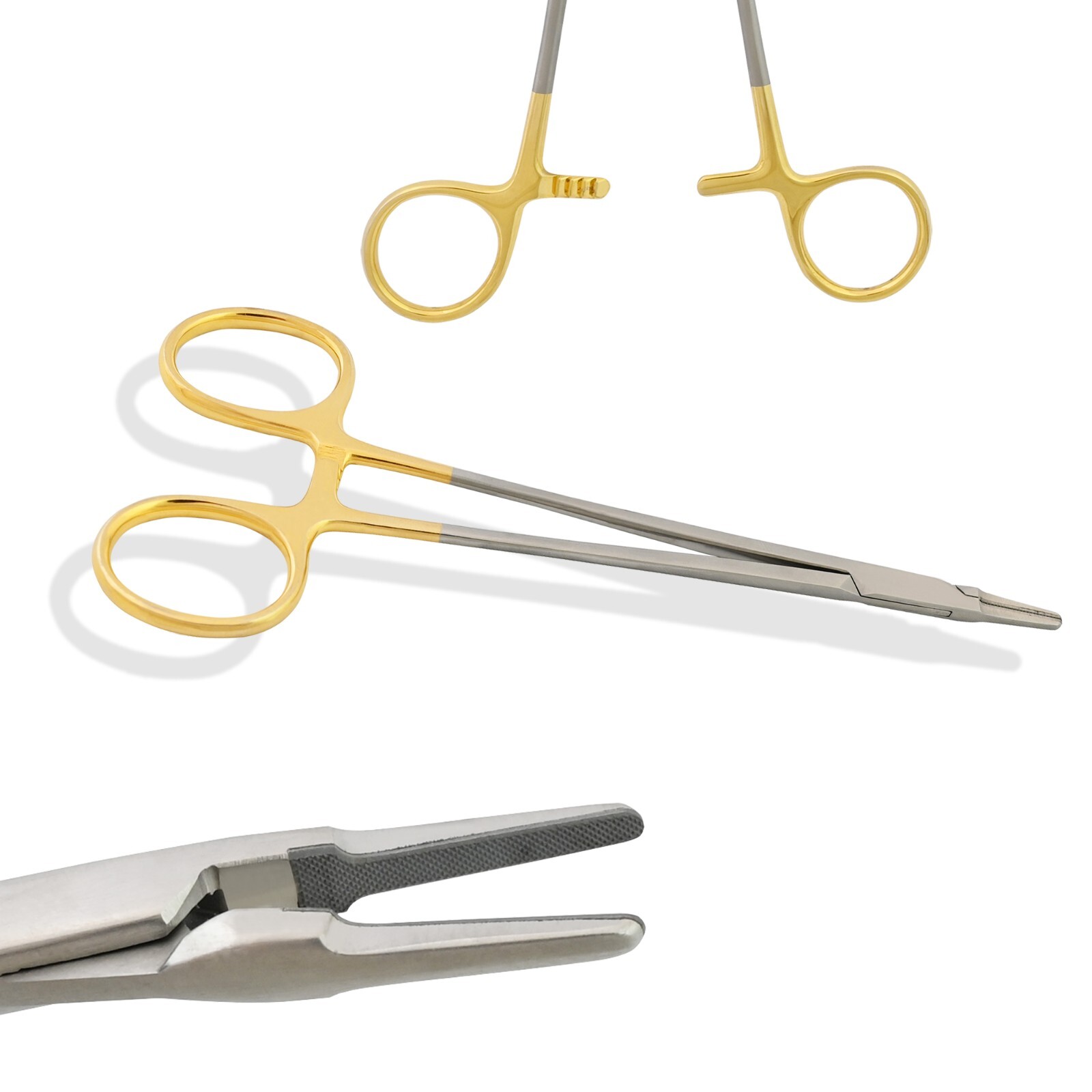 TC Ryder Needle Holder 6" Tungsten Carbide Surgical Vascular Delicate T/C