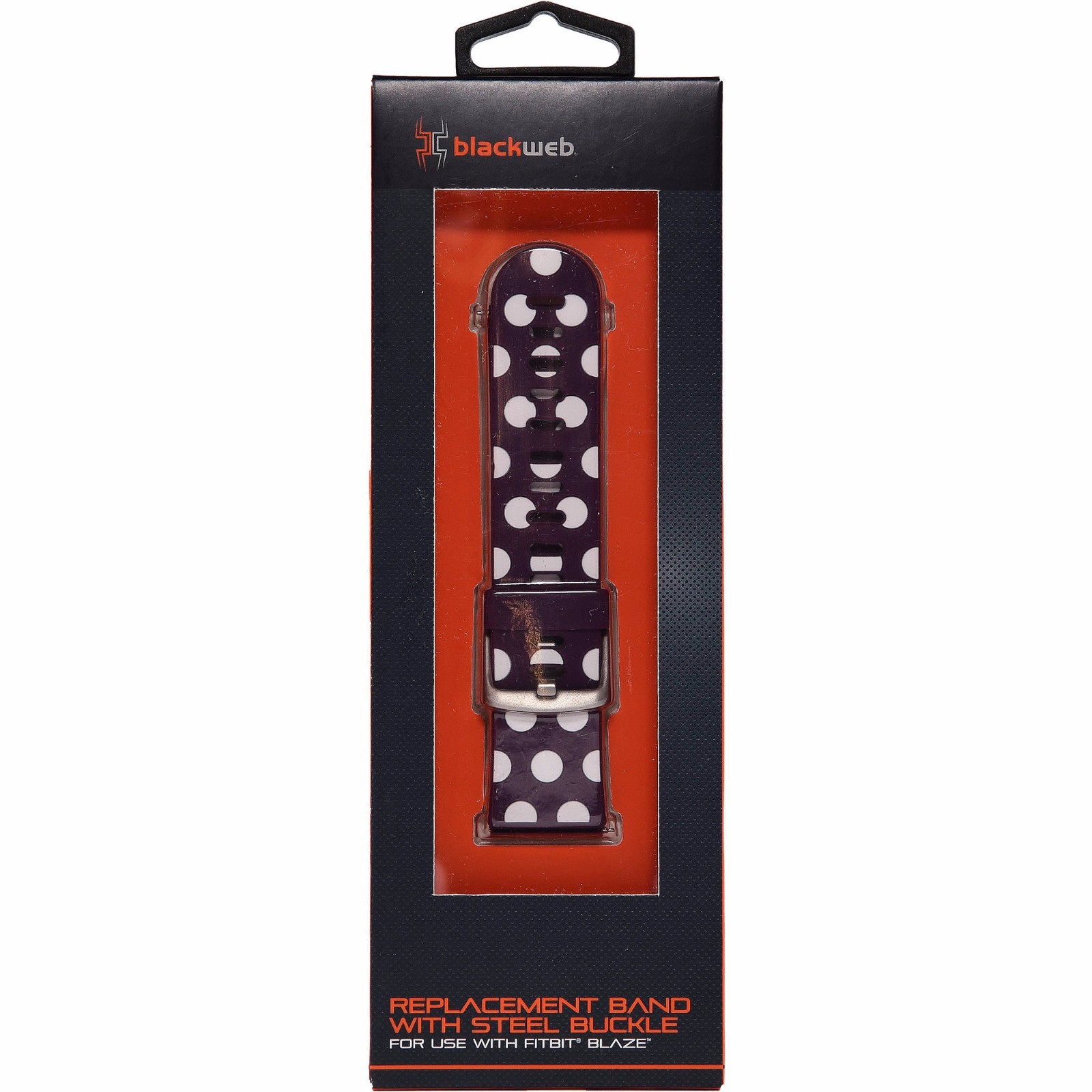 Fitbit Blaze Replacement Band w/ Steel Buckle (Purple) BRAND NEW UNOPENED
