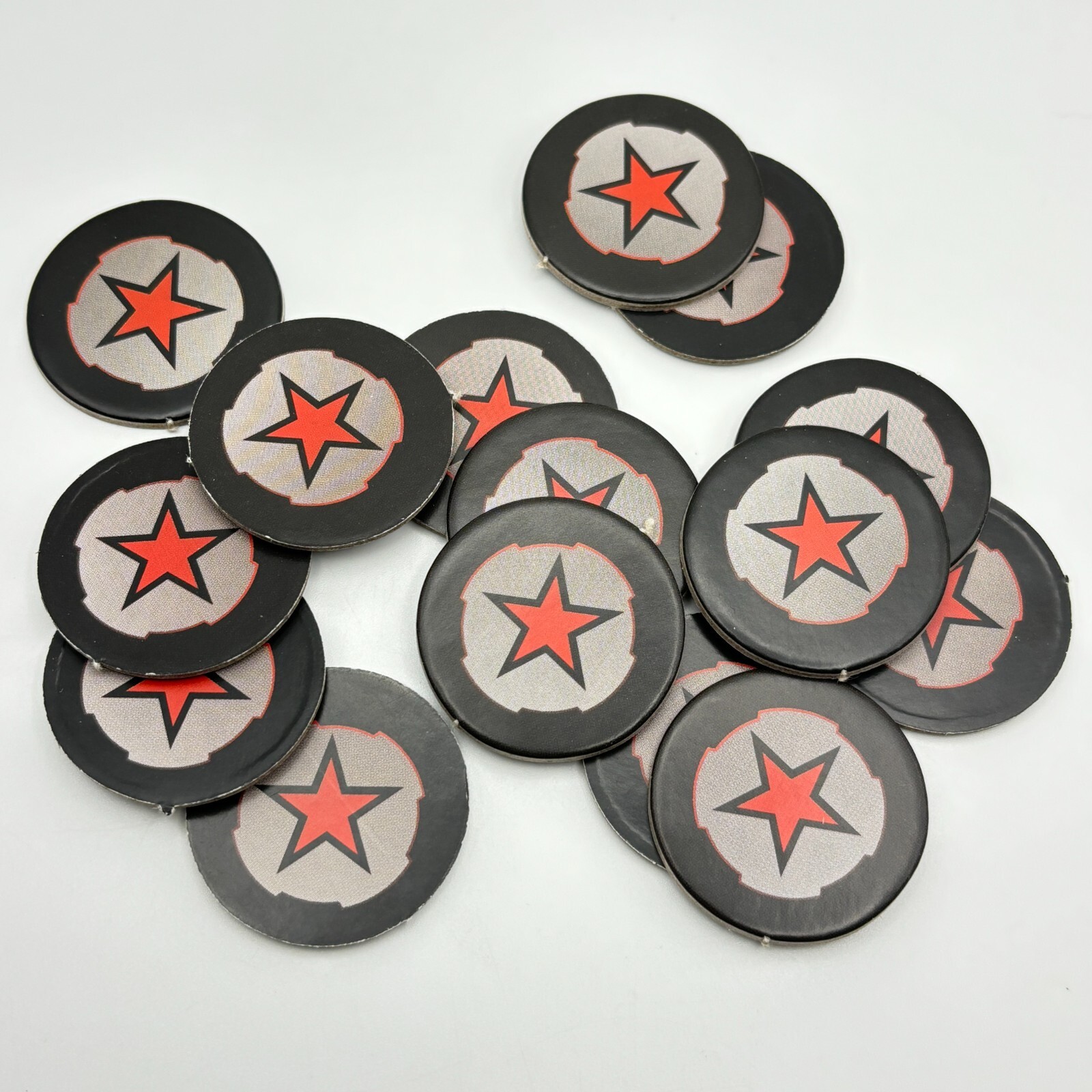 Risk Legacy 15 Red Star Tokens 2011 Replacement Pieces Parts