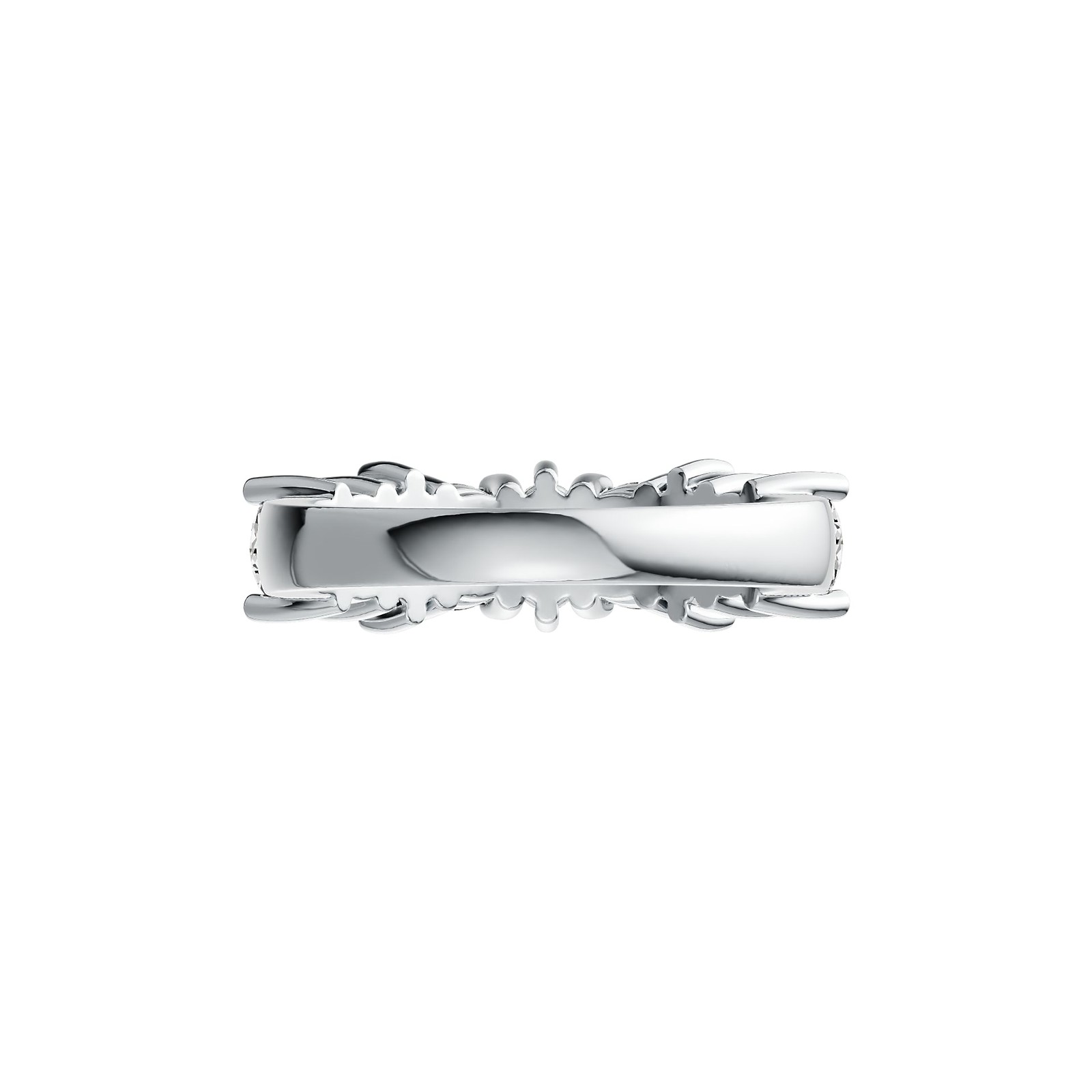 Sterling Silver Semi Mount Ring Setting Round RD 5x5mm