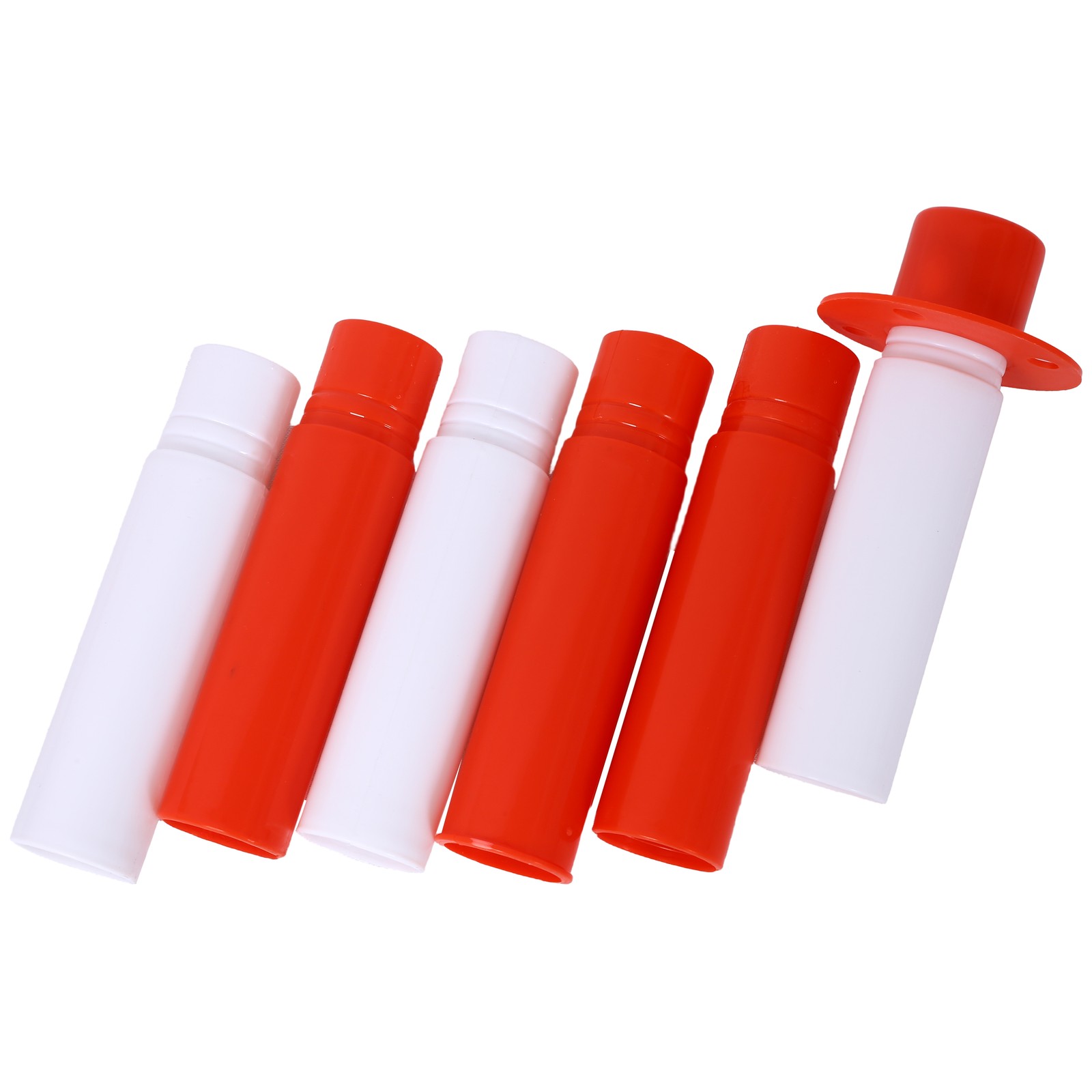 Adjustable Traffic Delineator Post Cones 4 Pack Traffic Safety Delineator