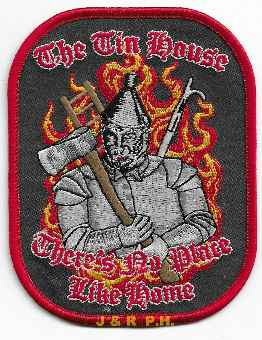 Stickney  "The Tin House", Illinois (3.5" x 4.5" size) fire patch