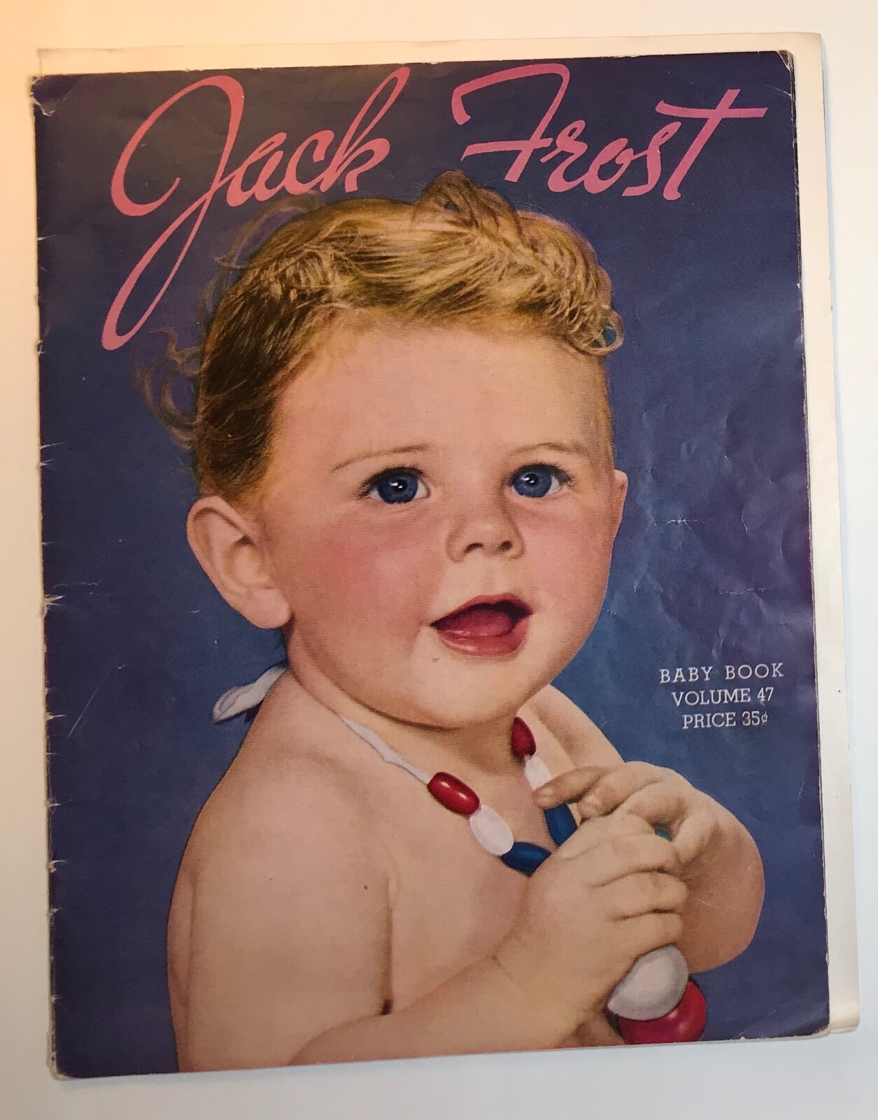 JACK FROST Baby Book #47 CROCHET vintage book booklet 1955 style fashion