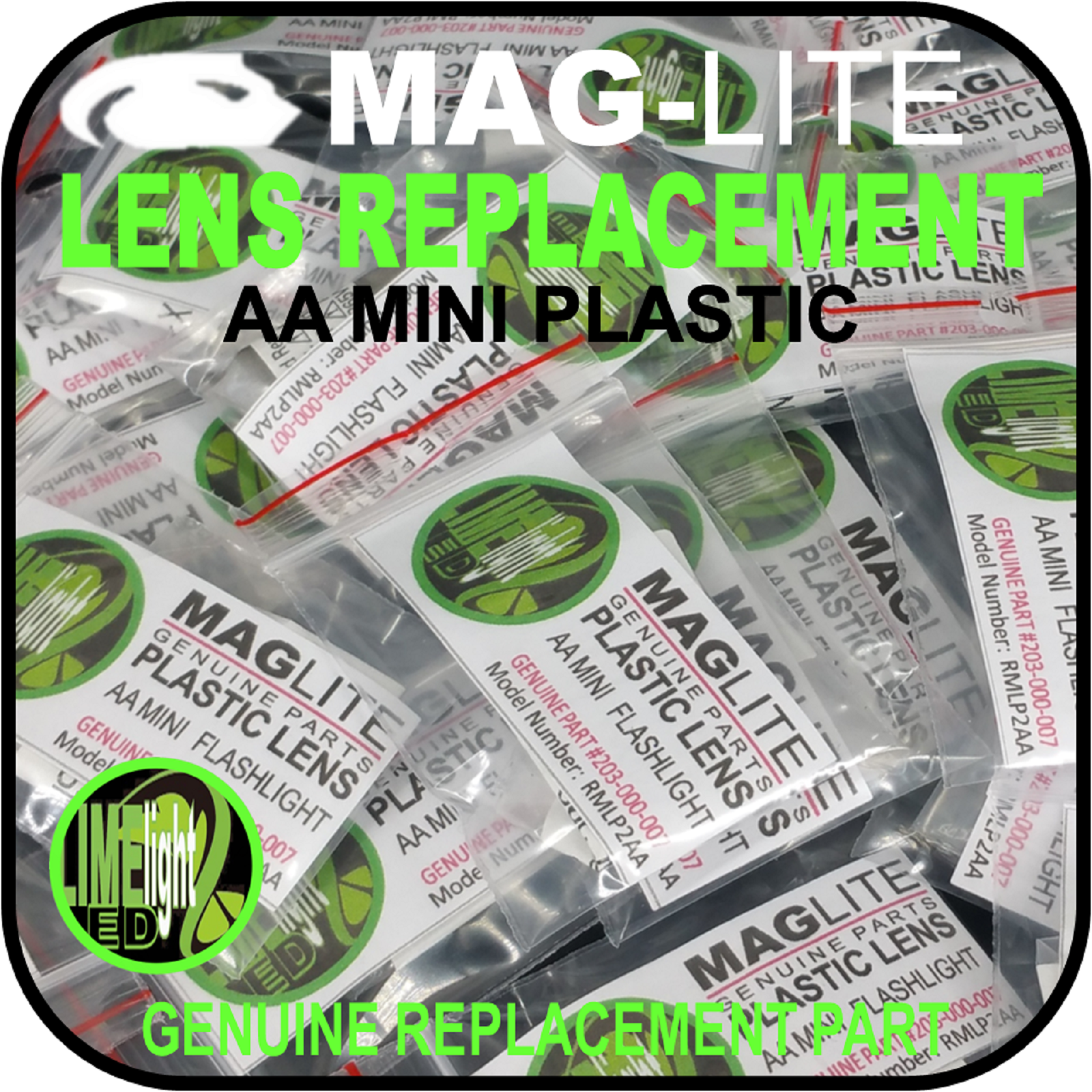 MAGLITE UPGRADE LENS REPLACEMENT AA/ML50L/C/D/DL/MagCharger FLASHLIGHT TORCH AU