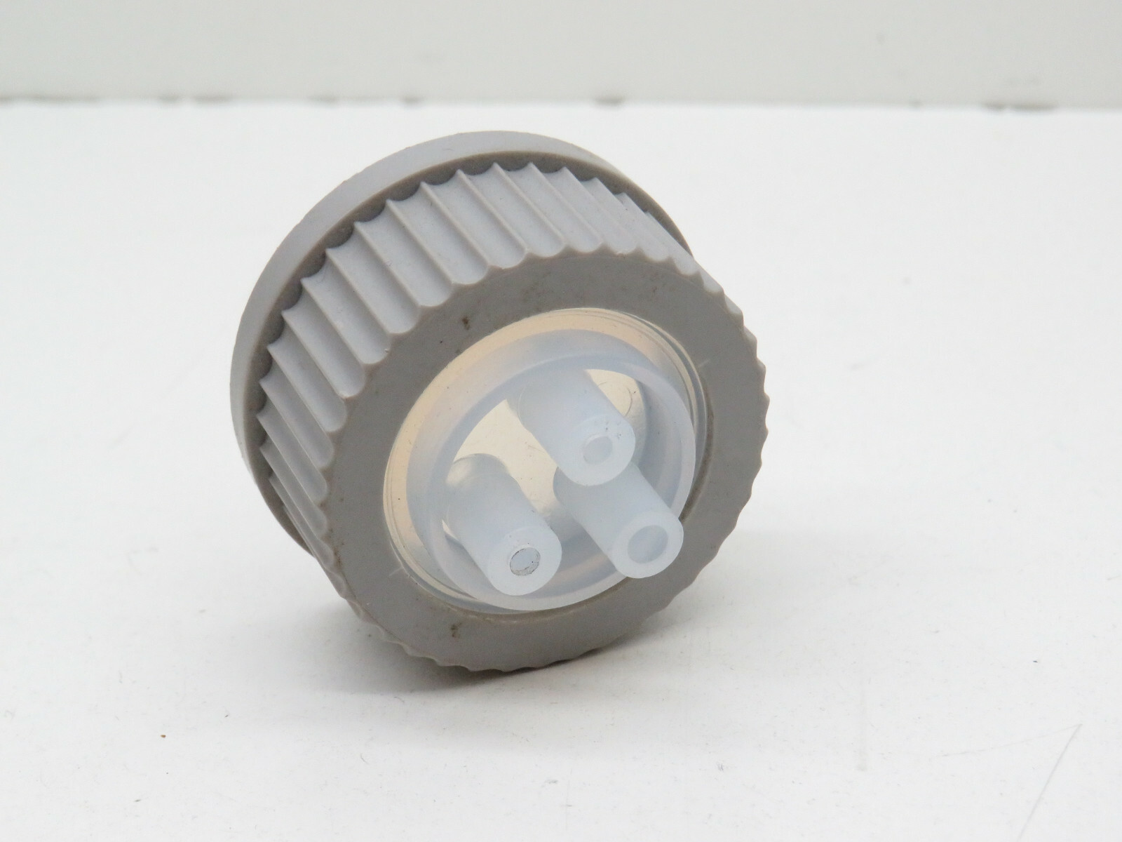 Three Hole Delivery Cap for Lab, 2" Diameter