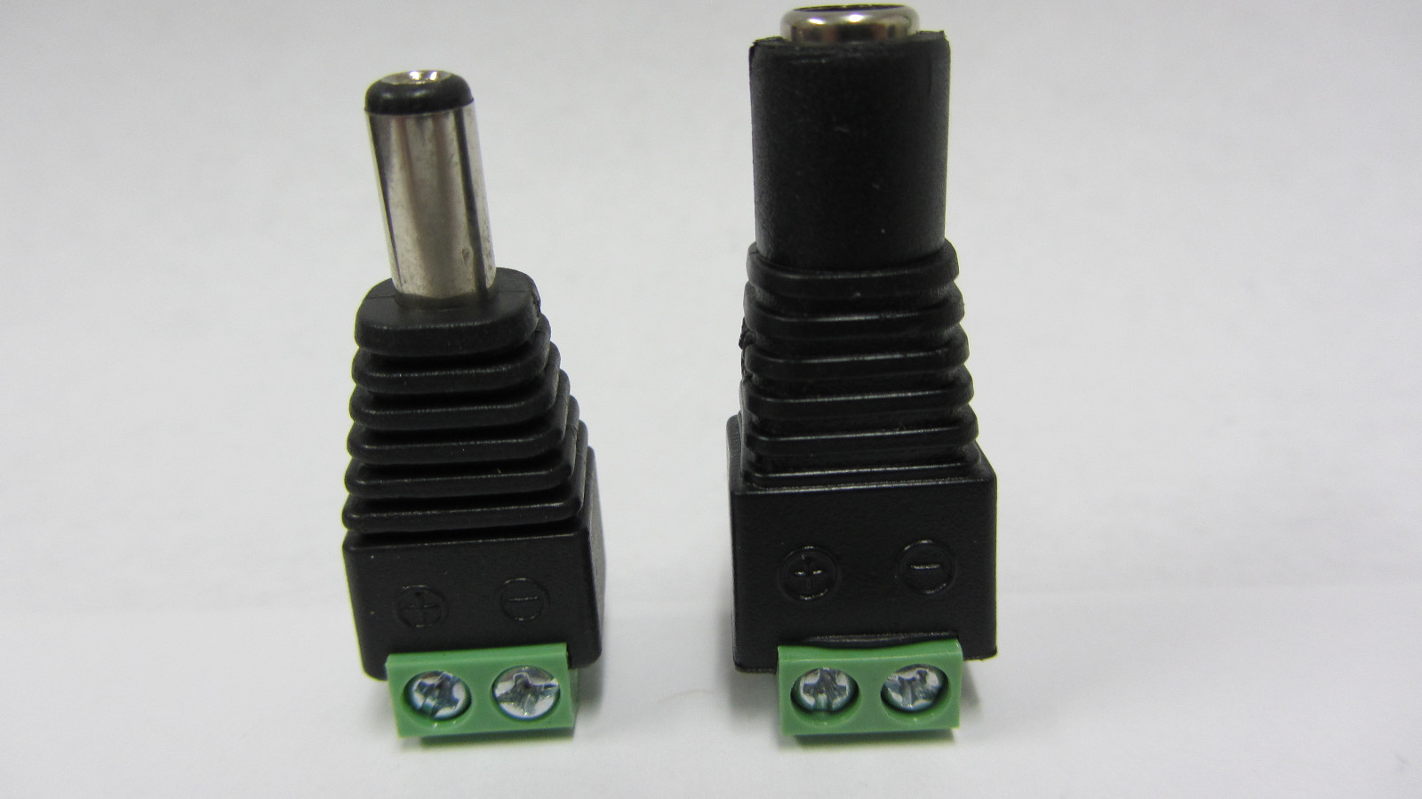 (2.1x5.5mm )50pcs Male and 50pcs Female DC Power Jack Adapter Connector for CCTV