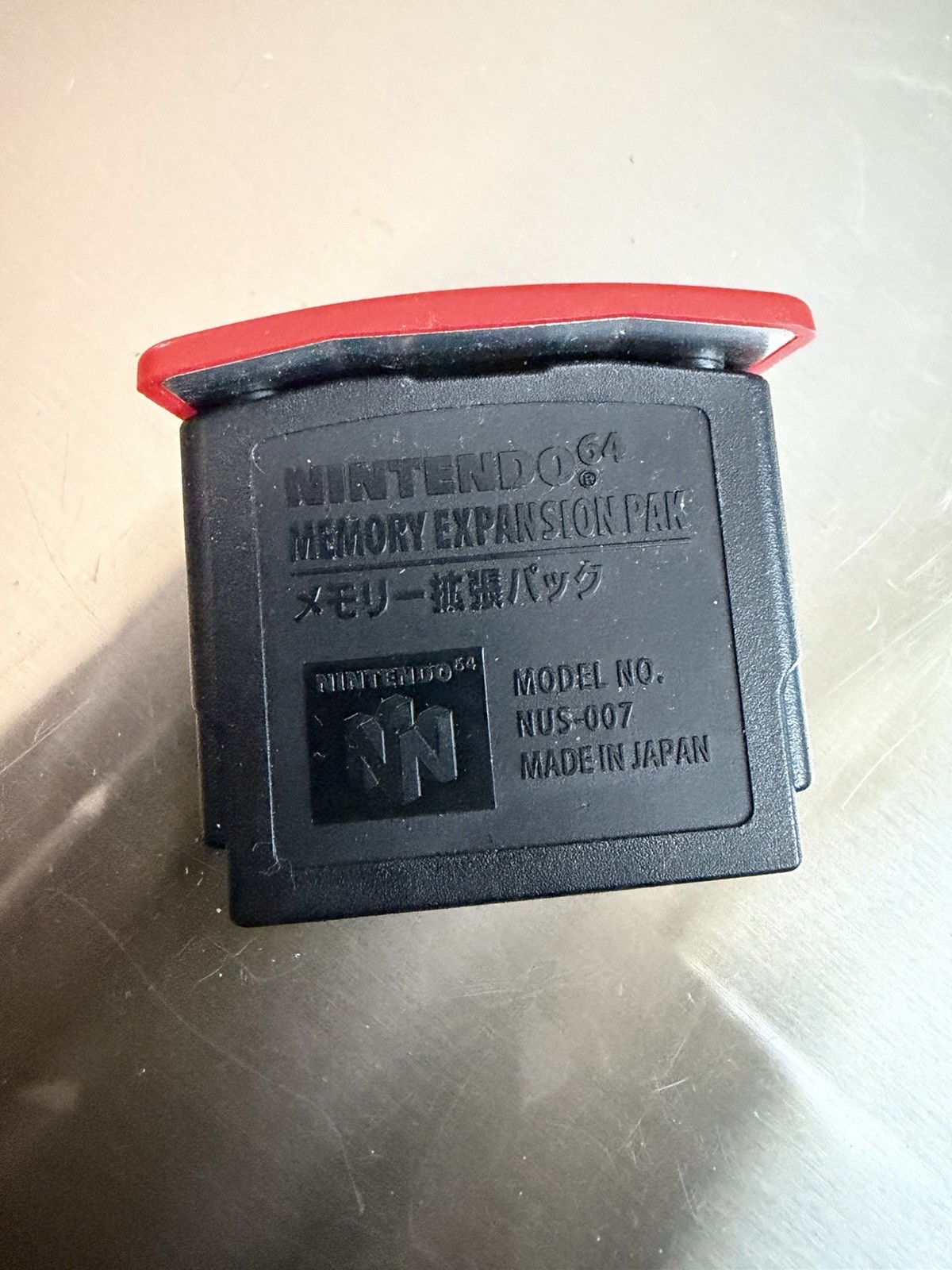 Official Nintendo 64 N64 Expansion Pak Pack NUS-007 OEM For Zelda Donkey TESTED