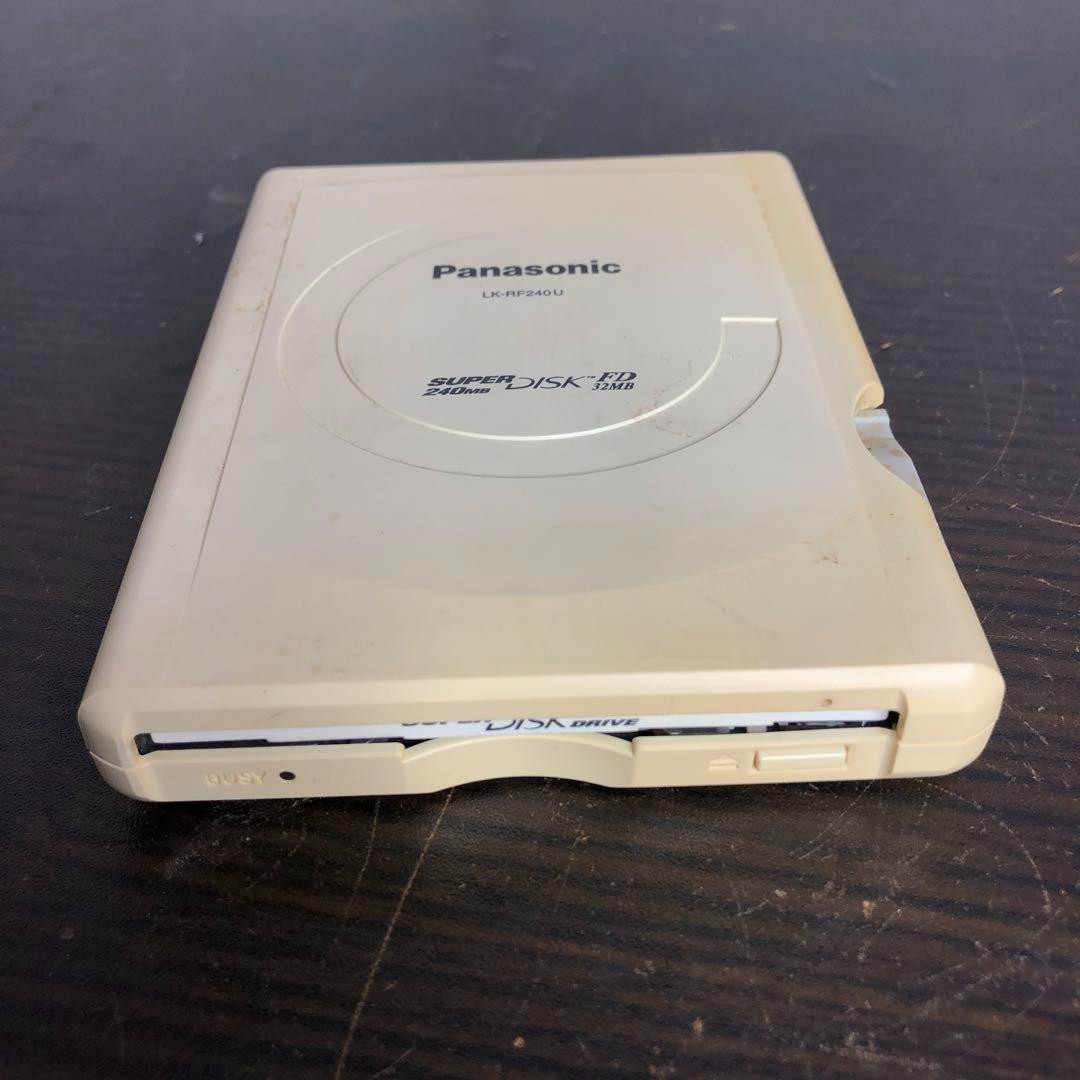 Panasonic LK-RF240U SuperDisk USB Drive 240MB Floppy Disk Reader External Junk