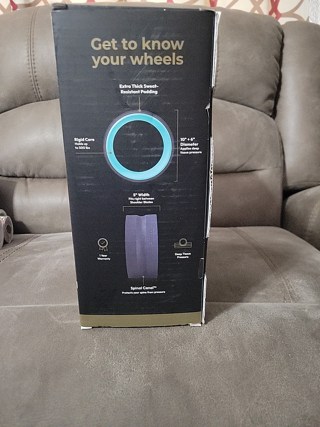 NWT CHIRP RELIEF WHEEL Back & Muscles 2 Pack 6” & 10”