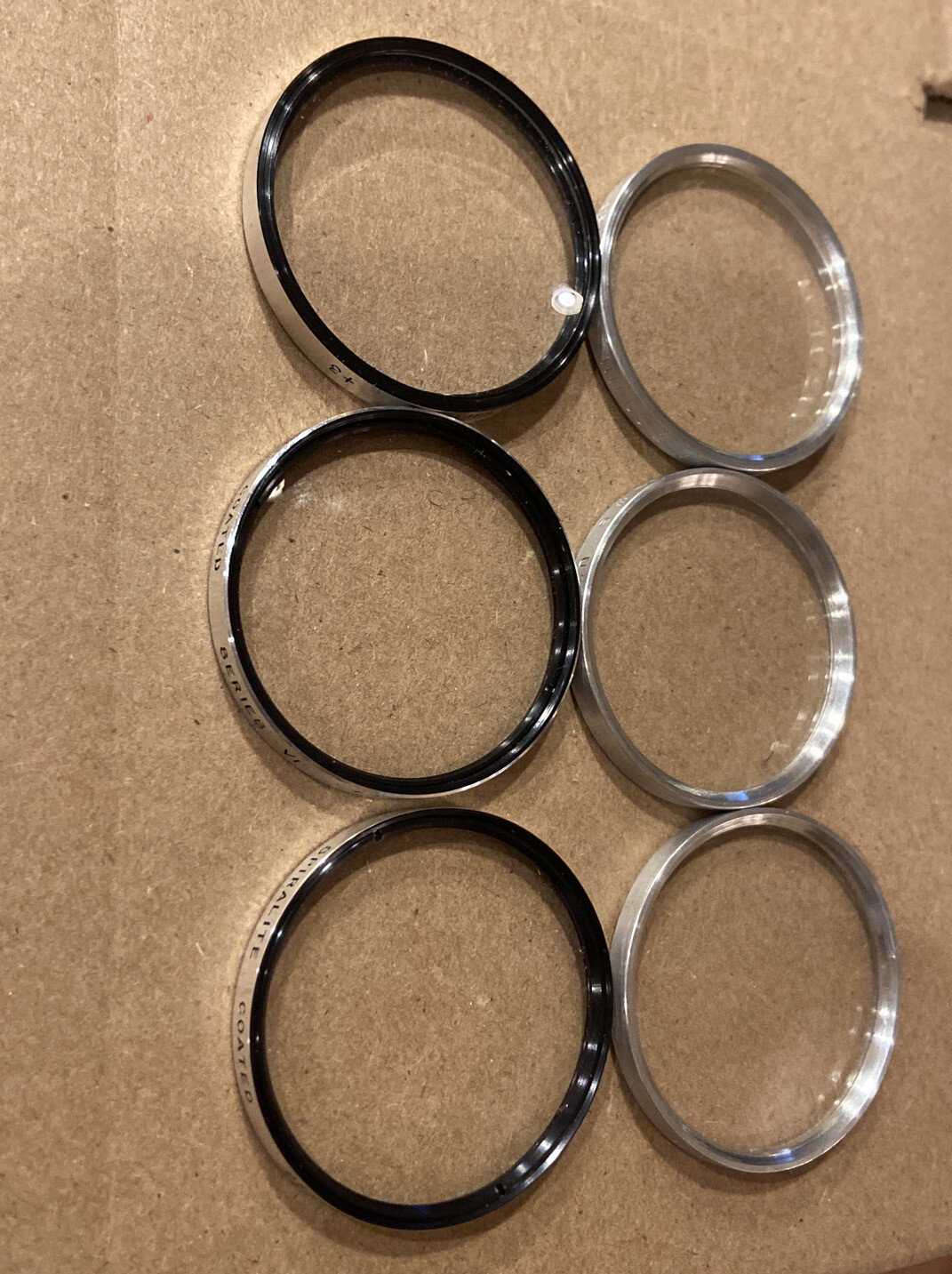 Spiratone Series VI Camera Filters in Case