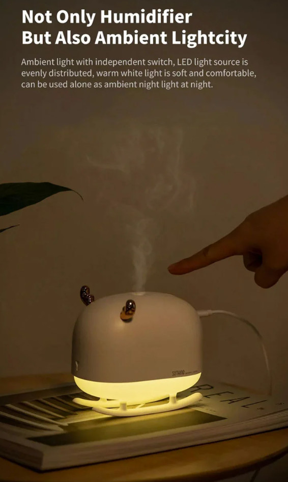 Clearance! Mi Deer Shape Smart Multifunctional Humidifier, Warm Light Sleep Well