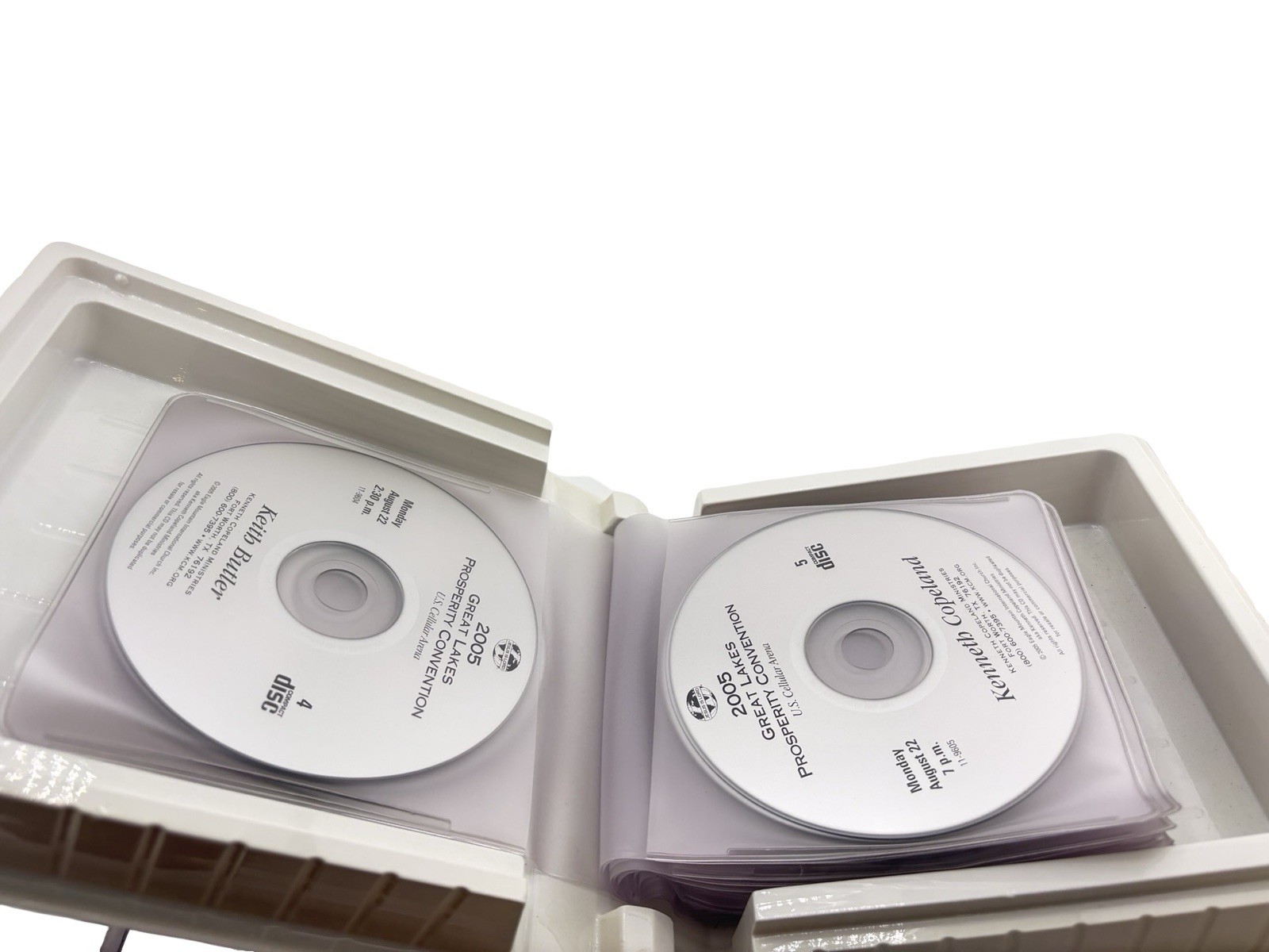 2005 Great Lakes Prosperity Overflow Convention Kenneth Copeland 31 CD Set