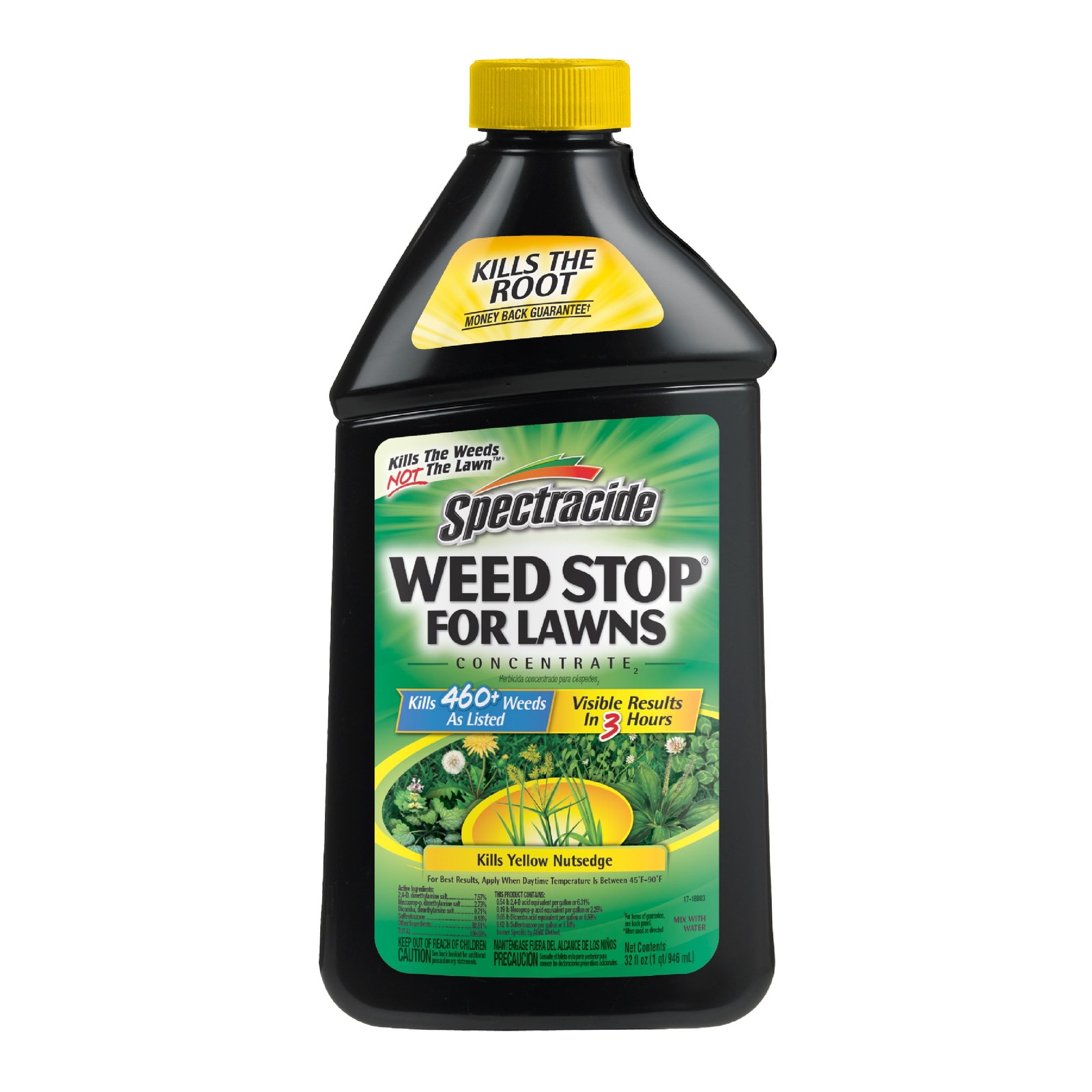 (2 pack) Weed Stop for Lawns Concentrate, Kills Listed Broadleaf Weeds, 32Ounces