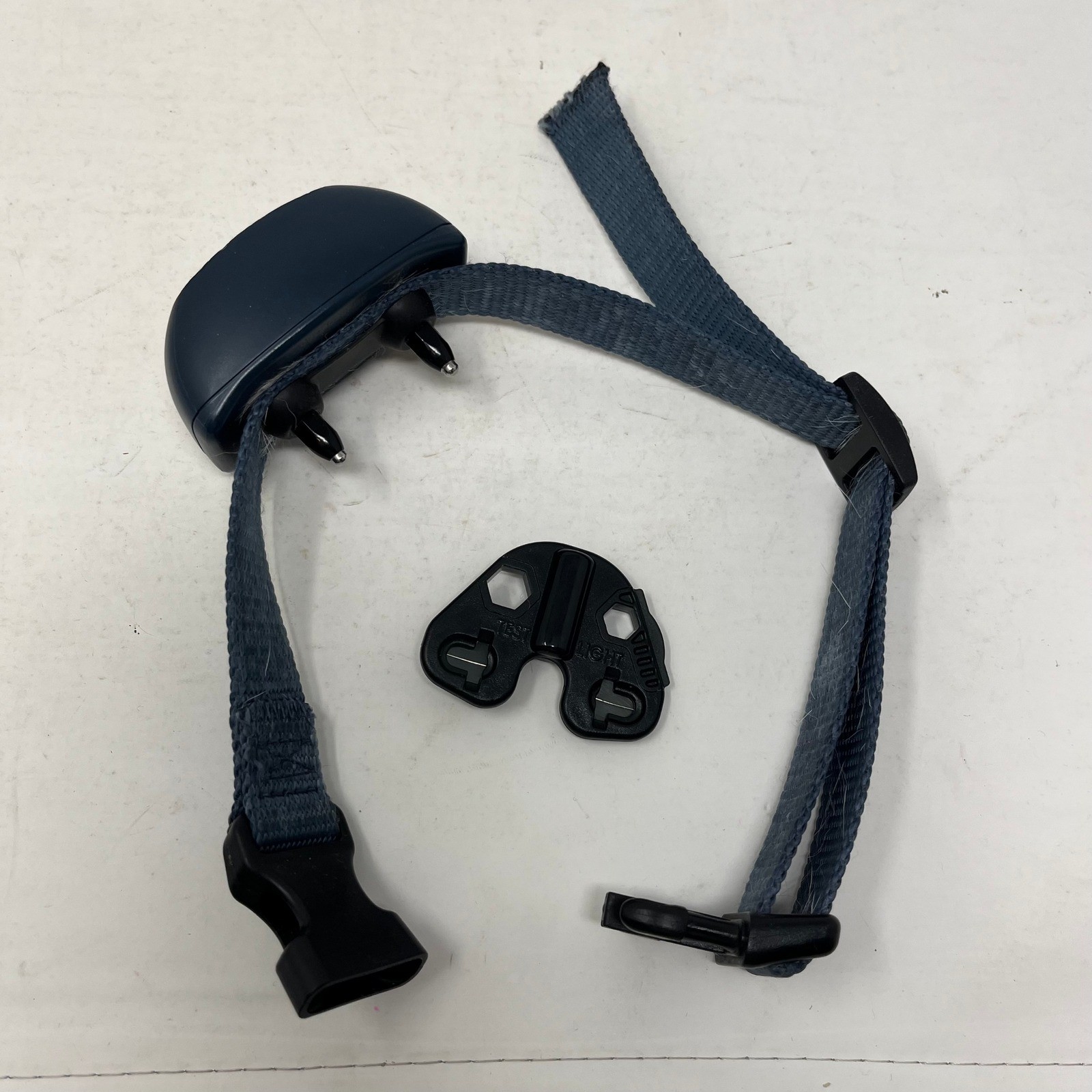 PetSafe Bark Control Collar Navy Blue PBC00-16634 Rechargeable with Test Tool