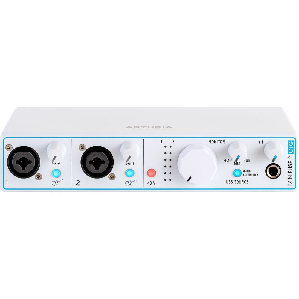 Arturia MiniFuse 2 OTG 2x2 USB-C Audio Interface