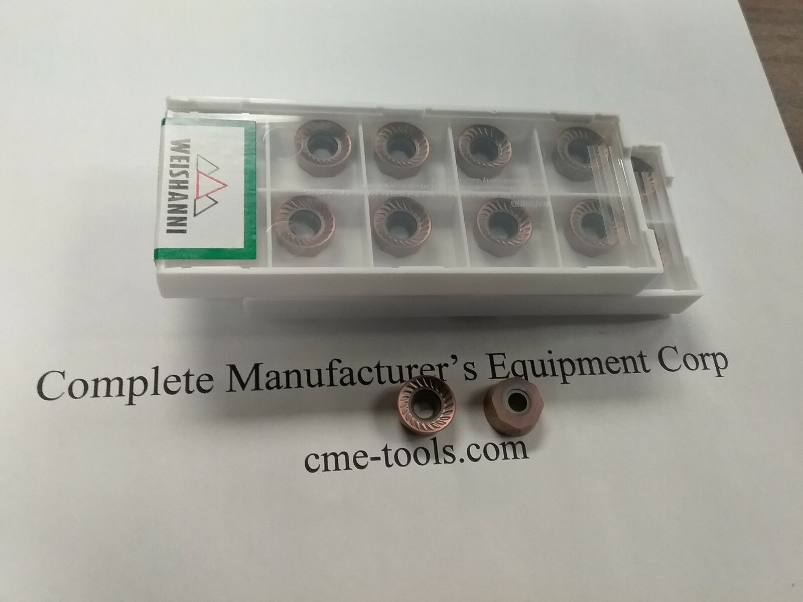 20pcs RCKT1204 MO COATED CARBIDE FACE MILL Round INSERTS-new