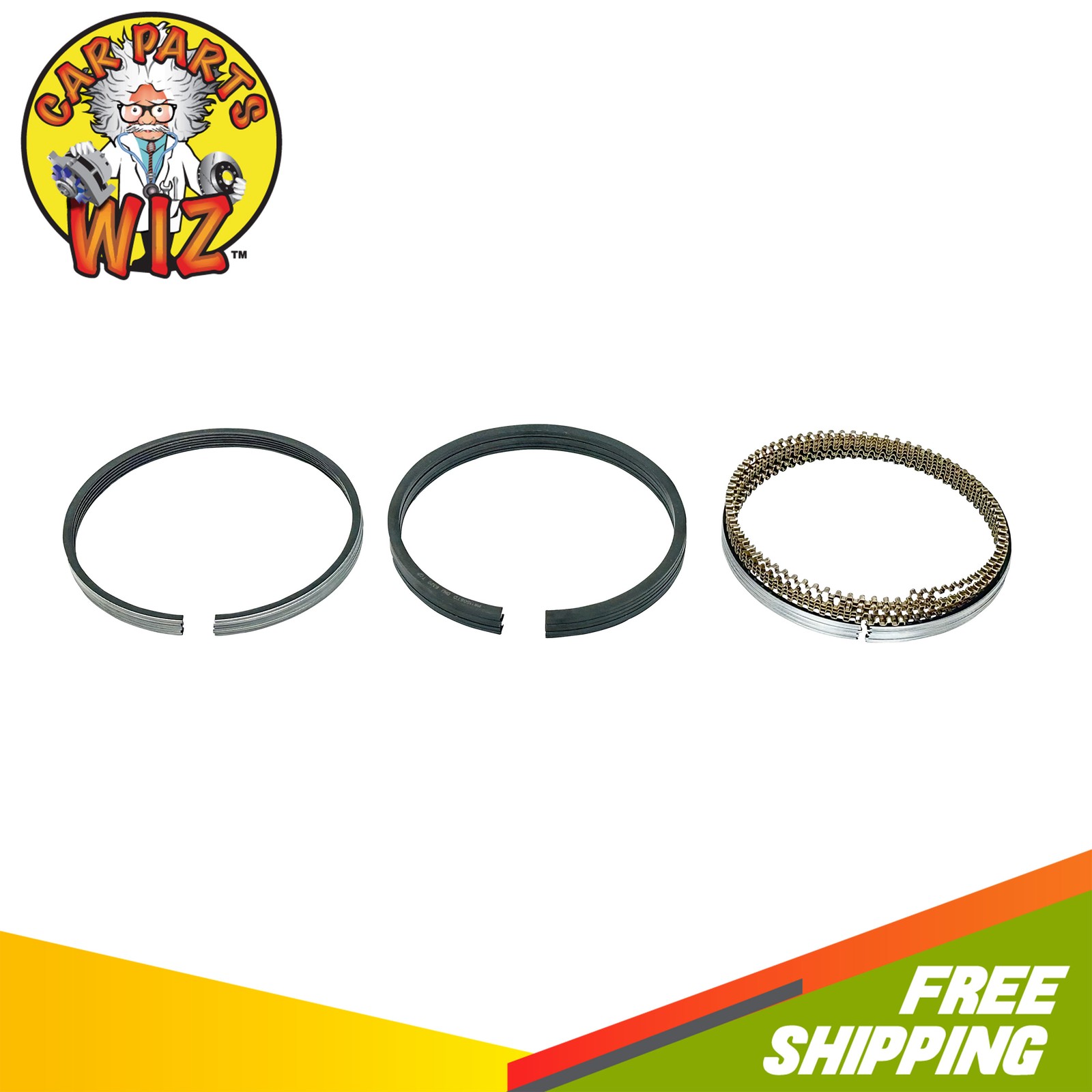 Engine Piston Ring Set Fits 93-97 Lexus Toyota Land Cruiser 4.5L 24V 1FZ-FE
