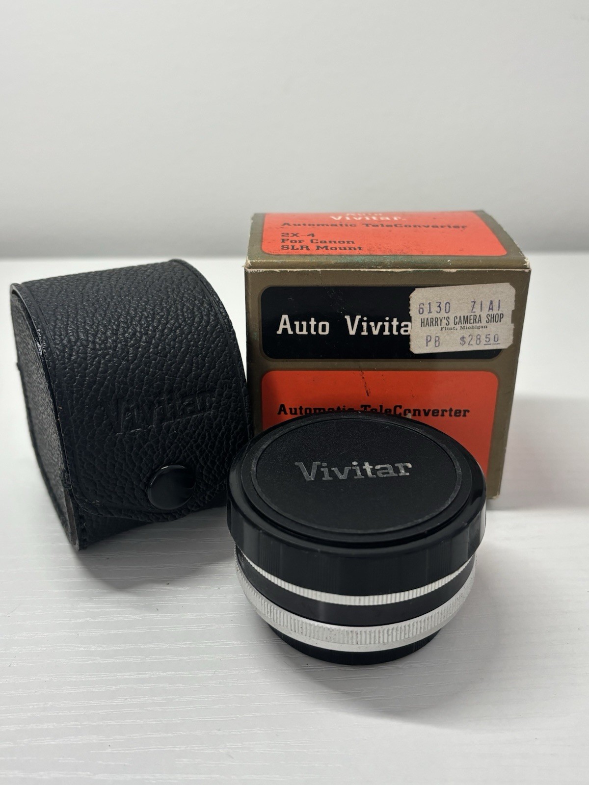 Vivitar Teleconverter Automatic Tele converter 2X 4 FL FD In Box With Case