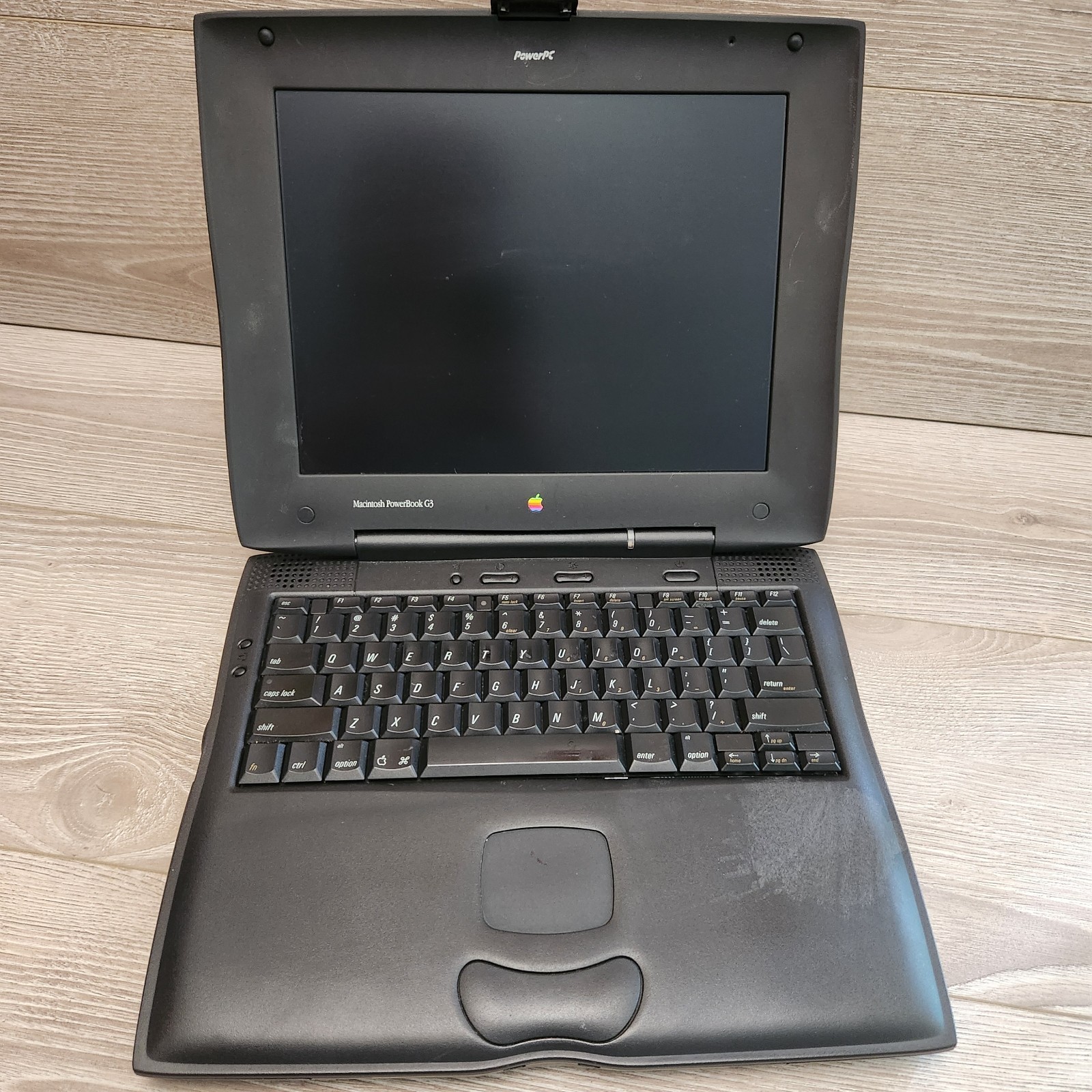 Vtg 1998 Black Apple Macintosh Mac PowerBook G3 M4753 AS IS FOR PARTS