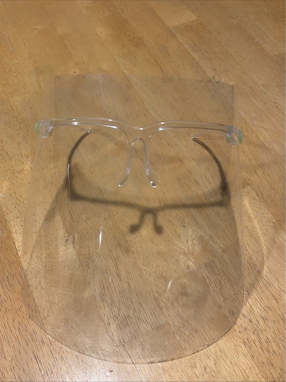 Face Shield Clear Glasses Safety Mask EUC