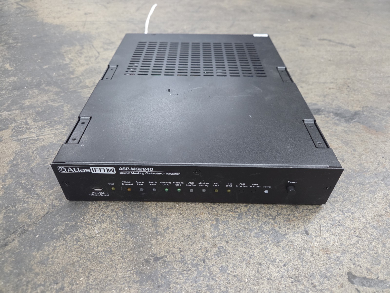 Atlas ASP-MG2240 Sound Masking System USED UNTESTED