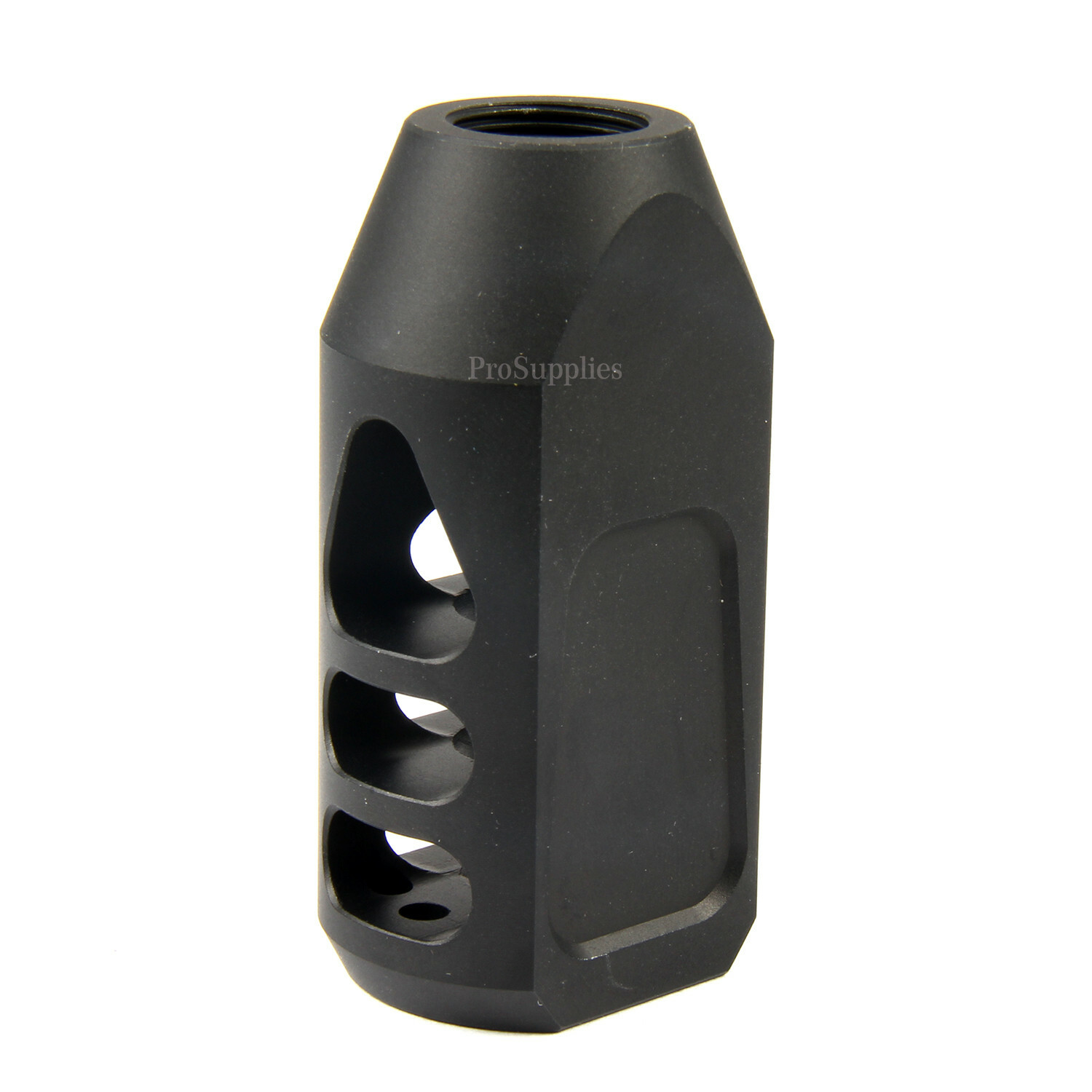 HOT! Tanker Style Muzzle Brake Triangular Baffl 1/2x28 Pitch for 9MM