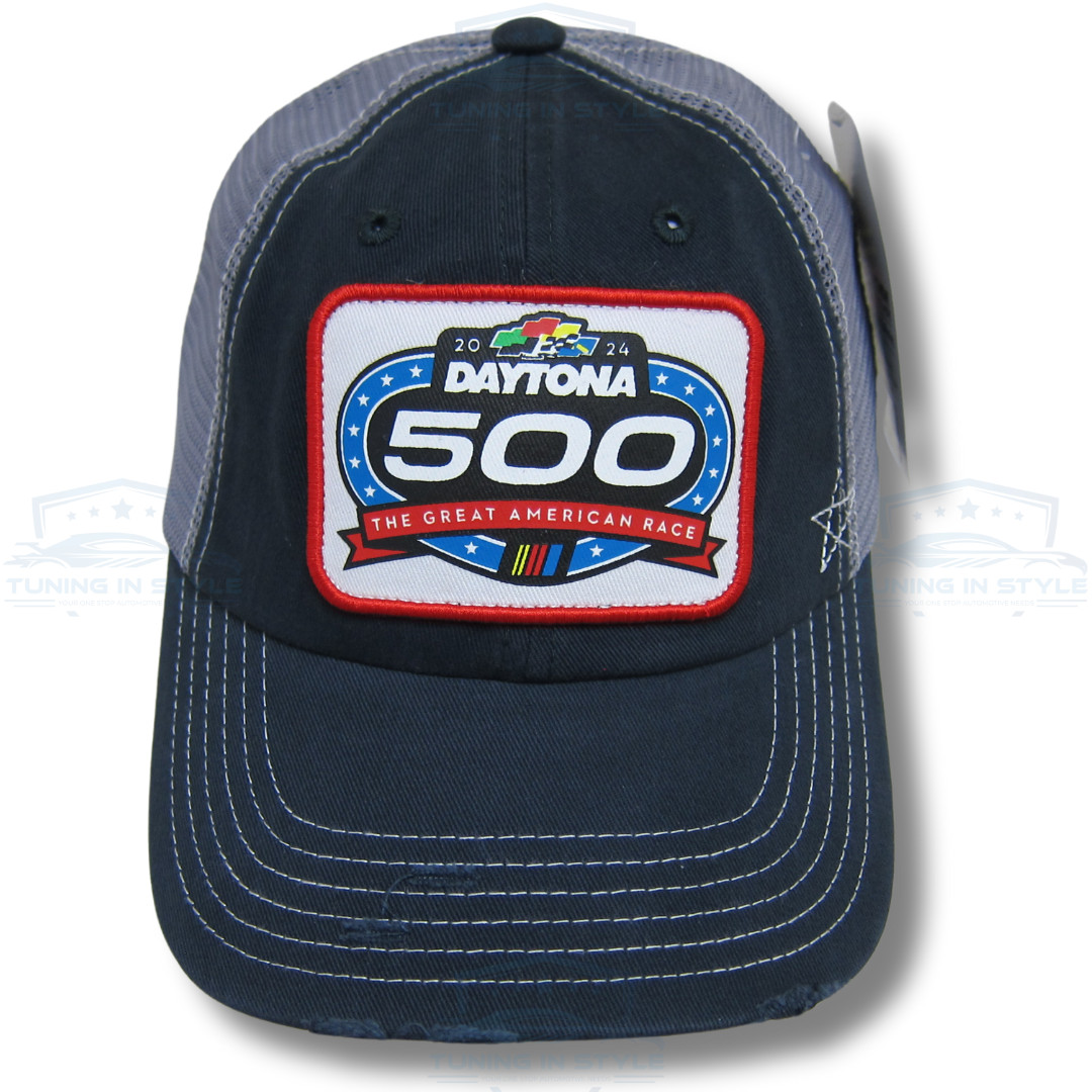 NASCAR 2024 Daytona 500 Great American Race Trucker Cap Hat Official Licensed