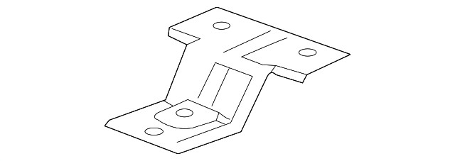Genuine GM 2015-2016 Trax LH Air Deflector Bracket 42371778