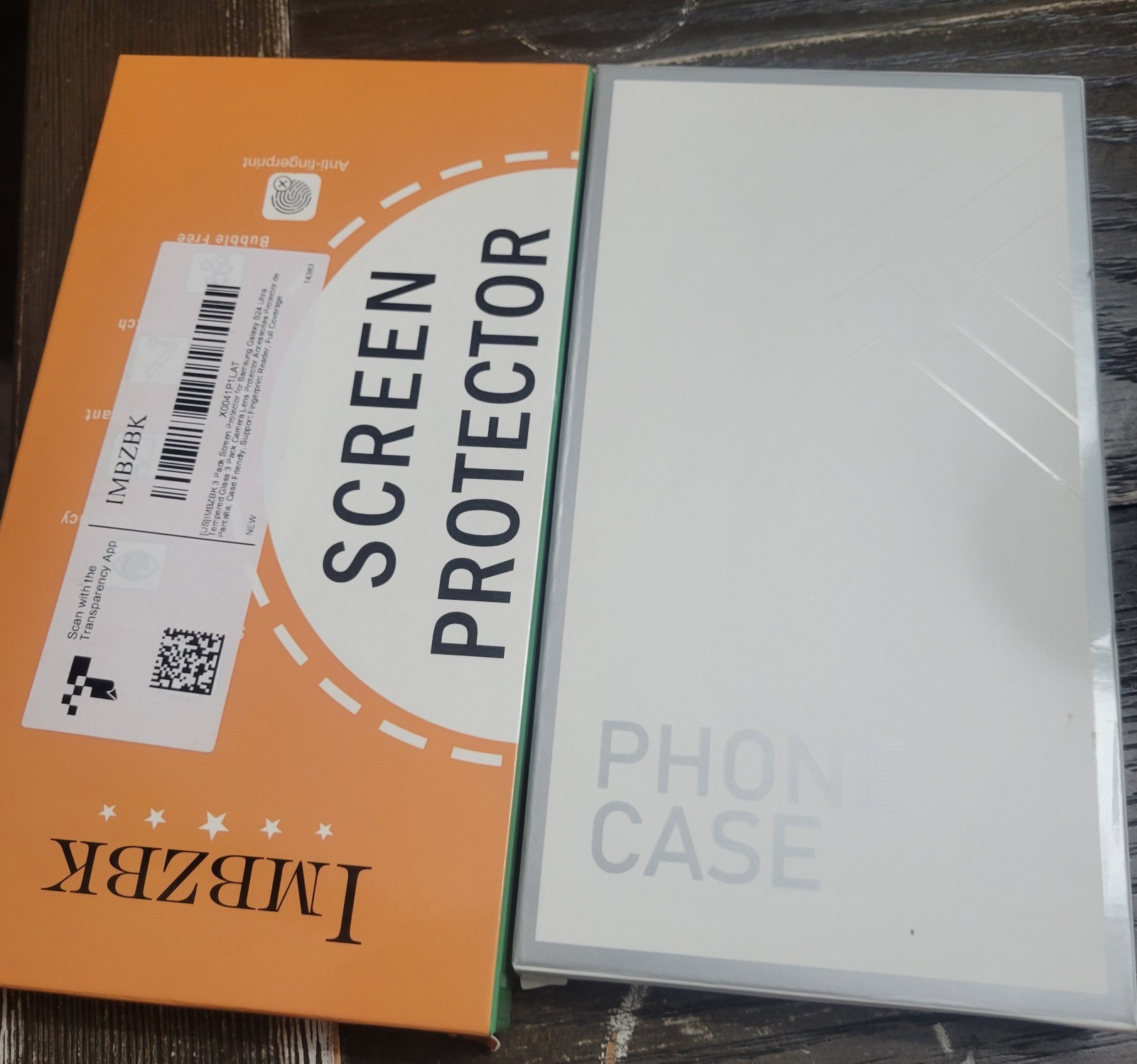 SpiderCase Magnetic Translucent Case + 3 Pack Tempered Glass Screen S24 Ultra