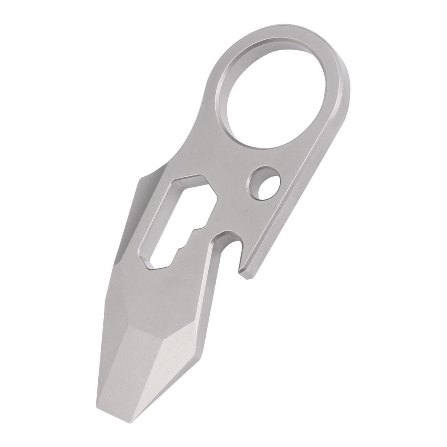Titanium EDC Pry Bar Multitool, Small Keychain Prybar Tool with Bottle & Box ...