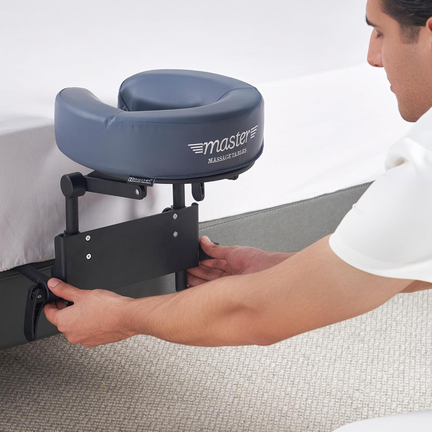 Master Massage Home Use Sleeping Mattress Top Massage Kit-Adjustable Headrest Fa