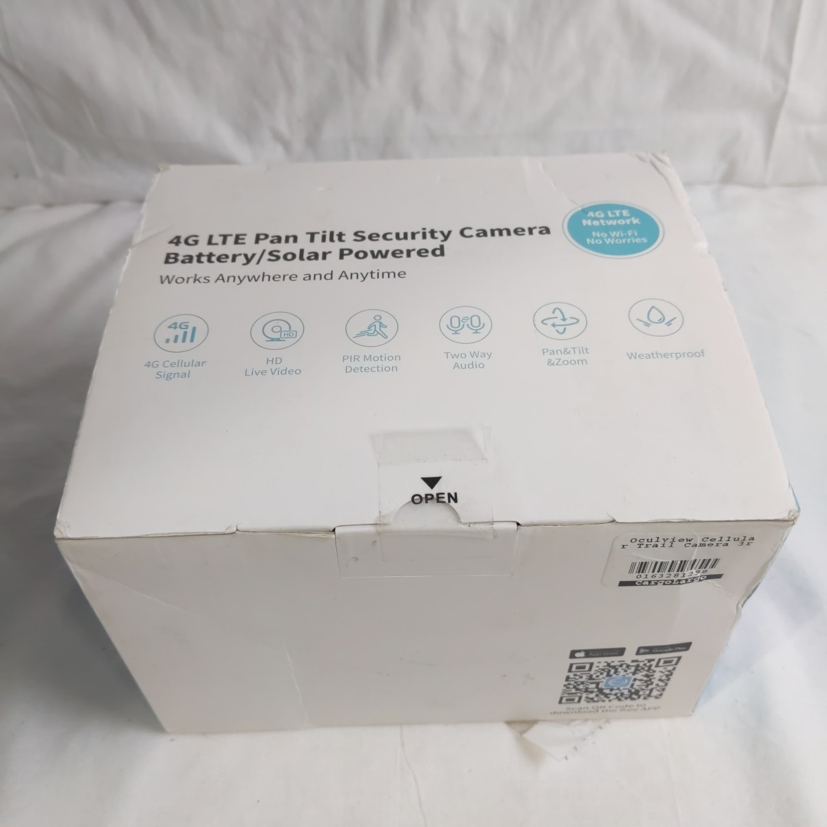 Oculview Pan Tilt Security Camera Battery/Solar Powered (3rd Gen) RBX-S60