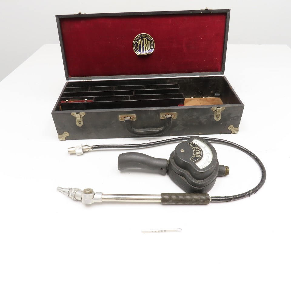 Pyro Model 269 0-800°F Pyrometer Incomplete Kit