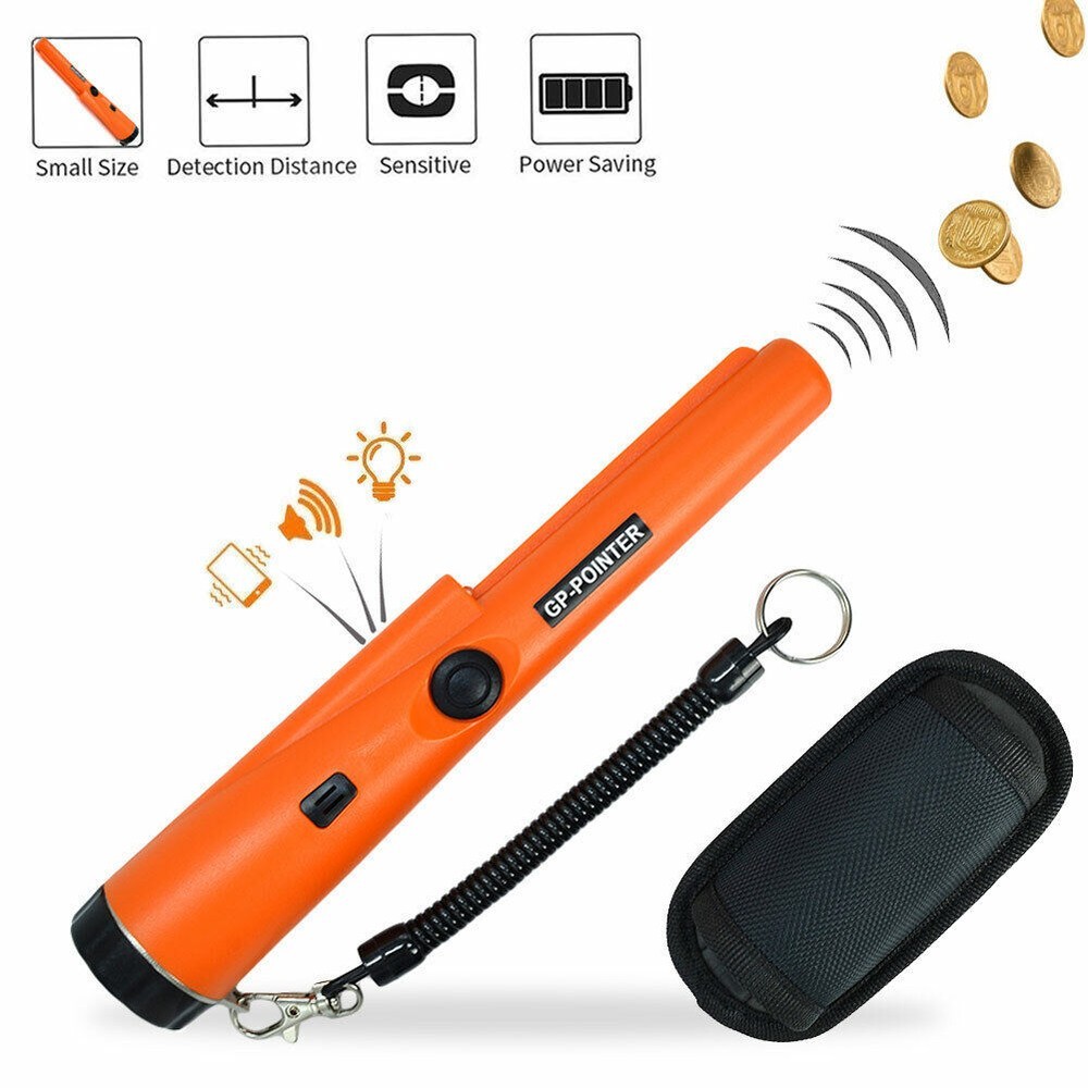 High Sensitivity Metal Detector Pinpointer - Compact Waterproof Probe