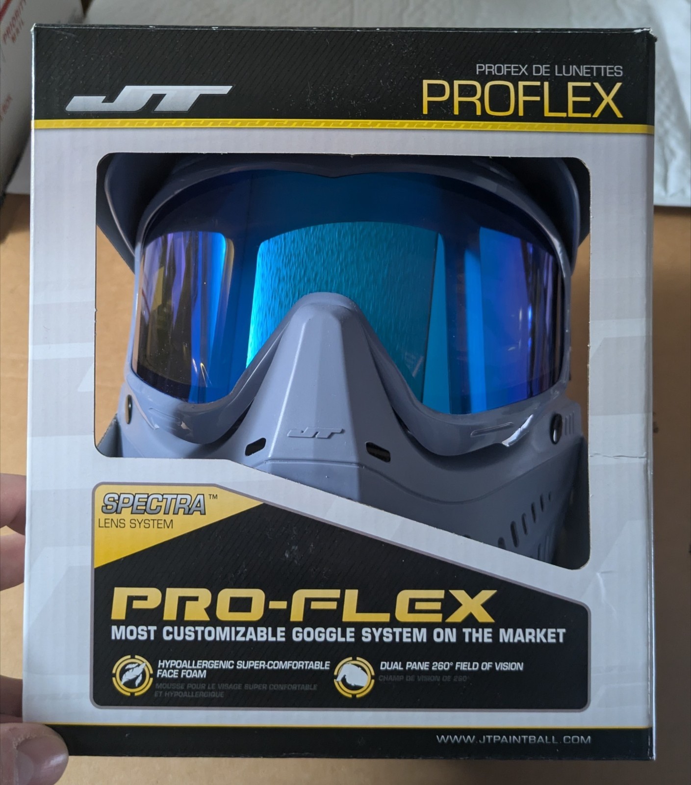 JT Proflex Haze Paintball Mask