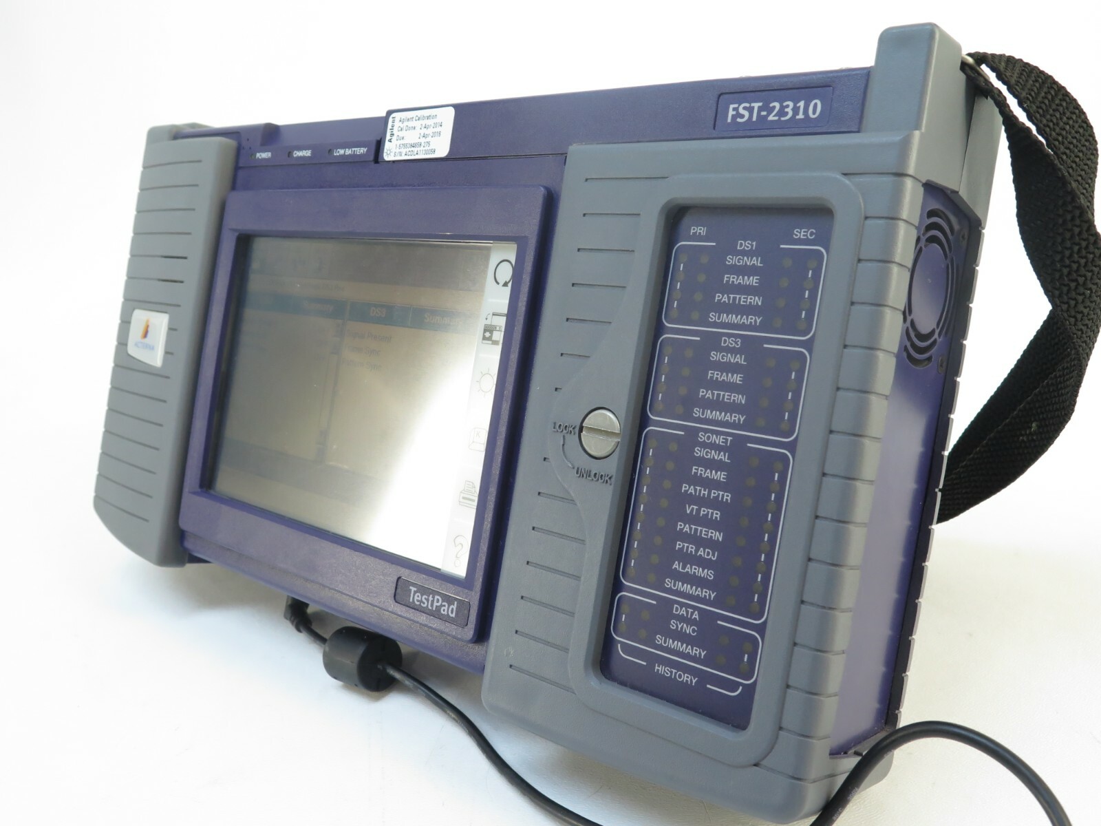 Acterna JDSU FST-2310 TestPad Analyzer /w SONET Service Module VT-100, Dual Rx