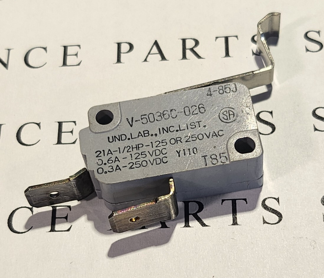 YAMATAKE-HONEYWELL  MICRO SWITCH NORMALLY OPEN  21A 125/250VAC W/ LEVER  TESTED