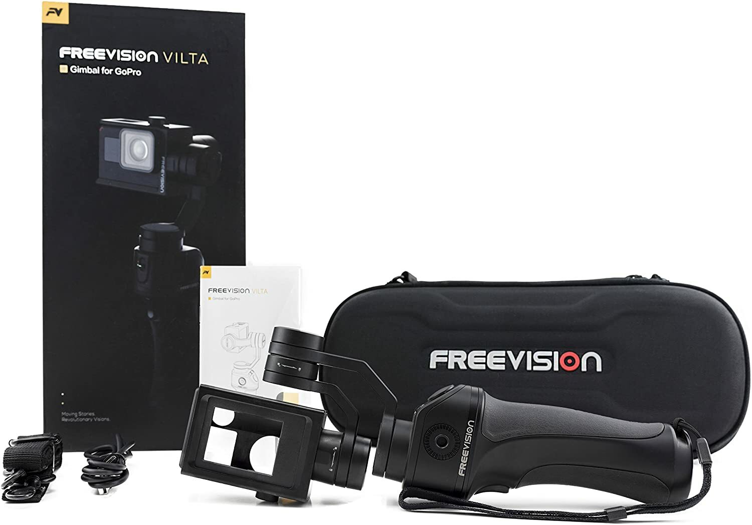 Freevision VILTA GOPro Gimbal, Stable, Versatile, Durable, Adaptable 3-Axis