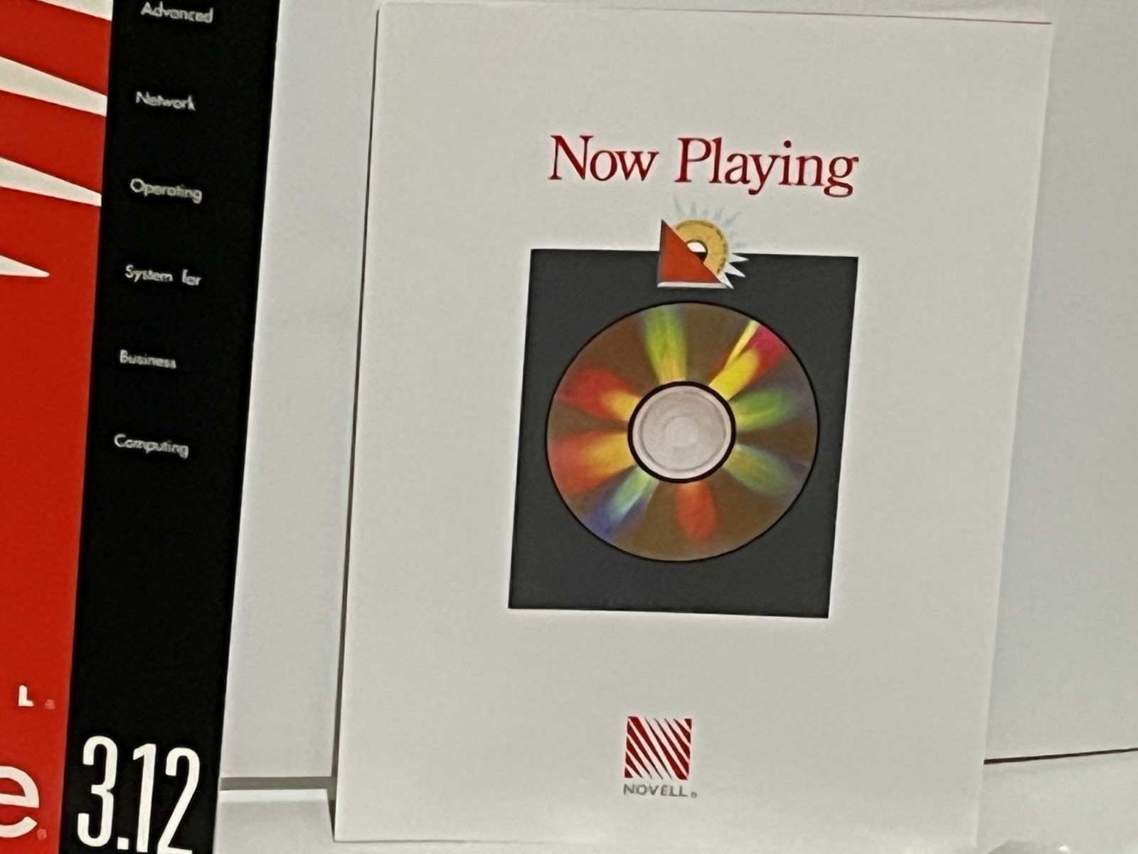 Novell Netware 3.12 50 User Kit CD and Diskette - Original Box