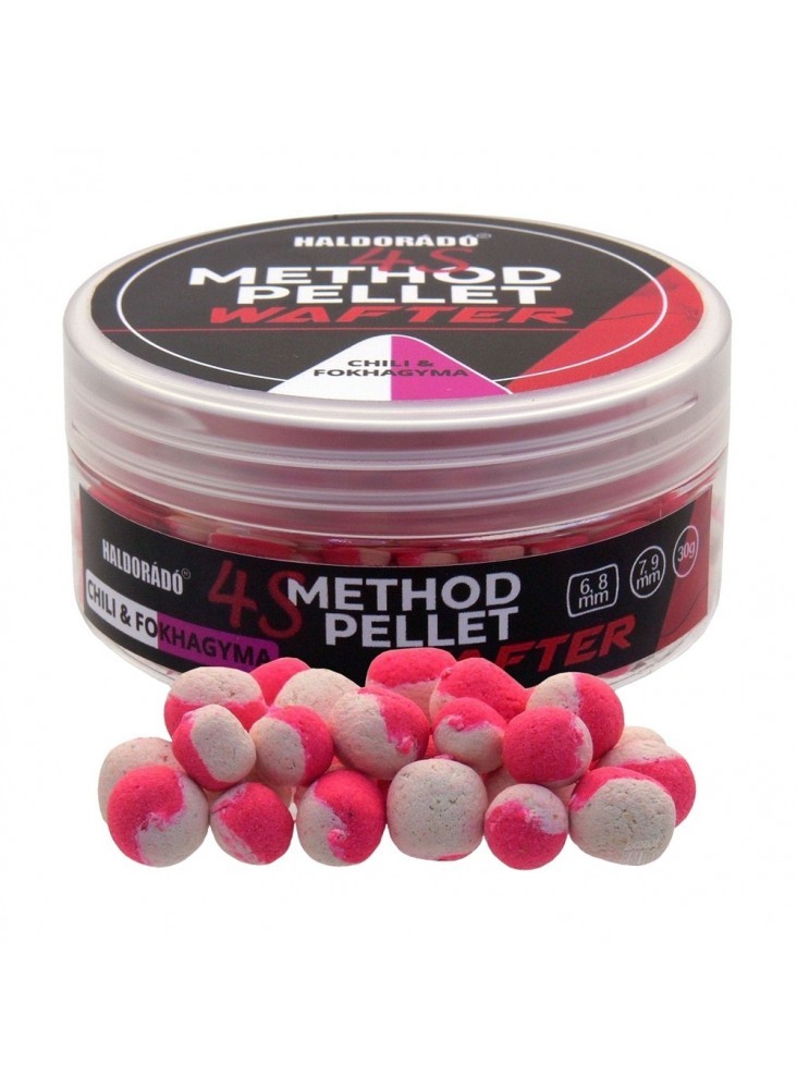 Haldorado 4S Method Pellet Wafter 6-9mm Chili Garlic Carp Hookbait