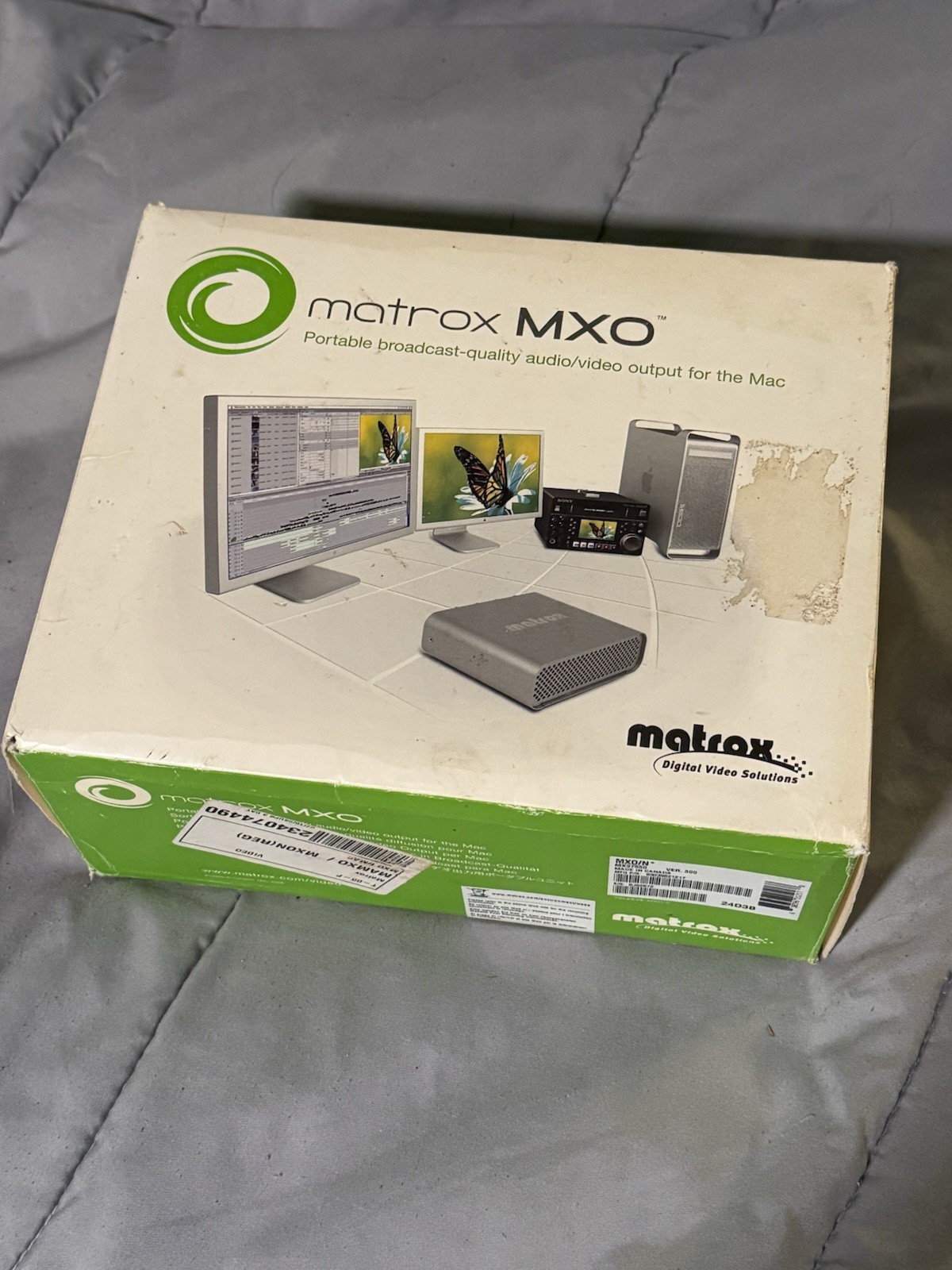 Matrox MX37550 Portable Digital Video/Audio Output For Mac Used- Not Tested