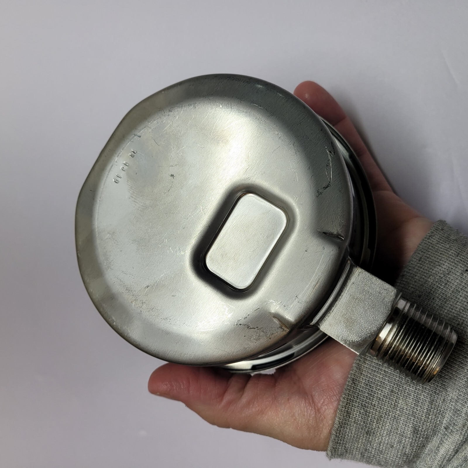 Wika 4" 8101TF1Z Liquid Filled Gauge 600psi