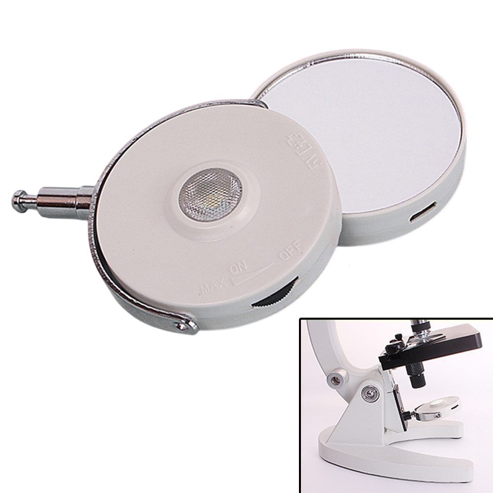 LED Illuminator for Biological Microscopes with Enhanced Brightness Control