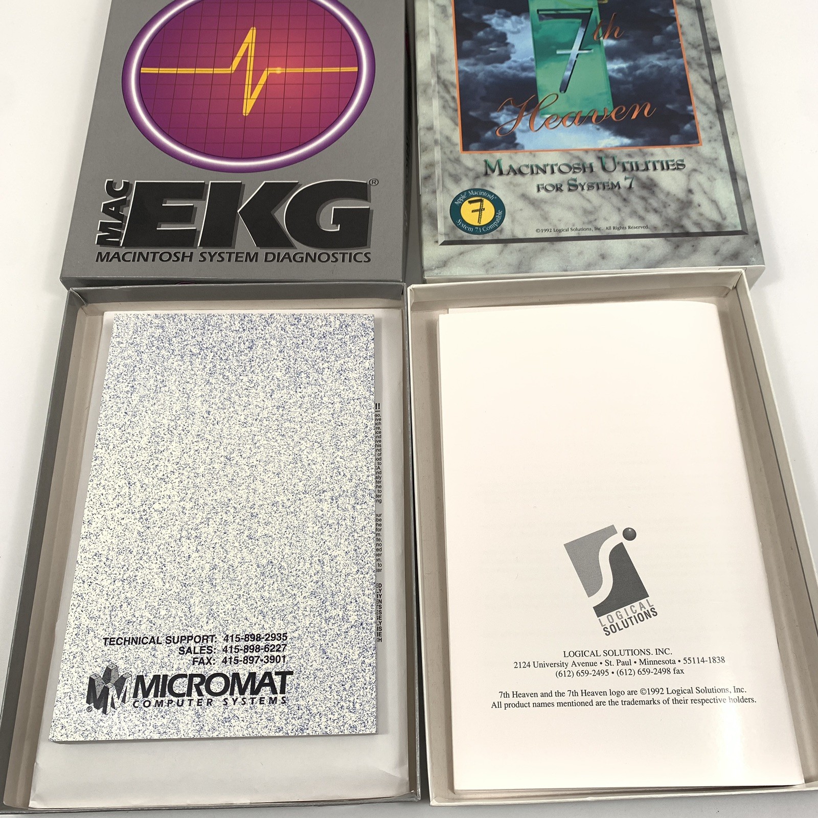 Micromat MAC EKG Macintosh System Diagnostics & Macintosh Utilities For System 7