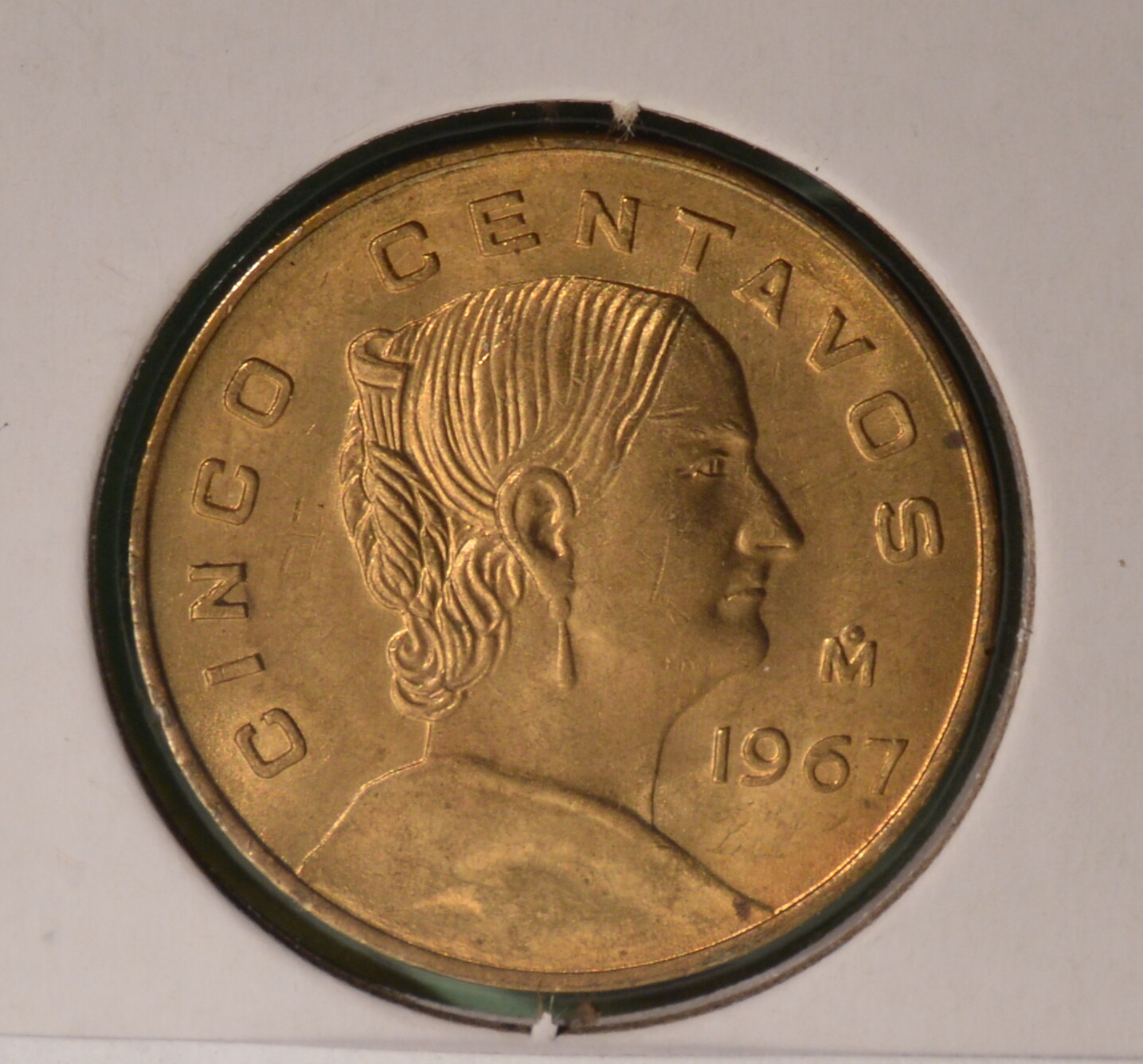 Mexico - 5 Centavos 1967 - UNCIRCULATED