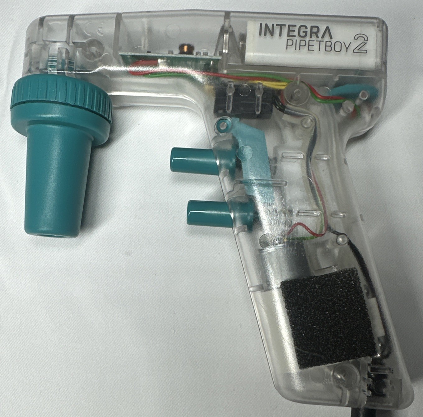 INTEGRA Pipetboy acu2 Automatic Handheld Serological Pipette Controller Clear
