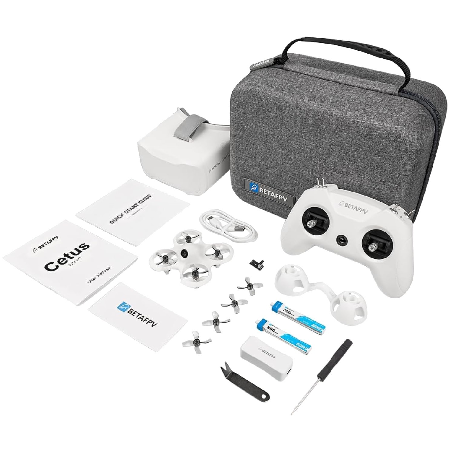 Cetus FPV Drone Kit with LiteRadio 2 SE Transmitter