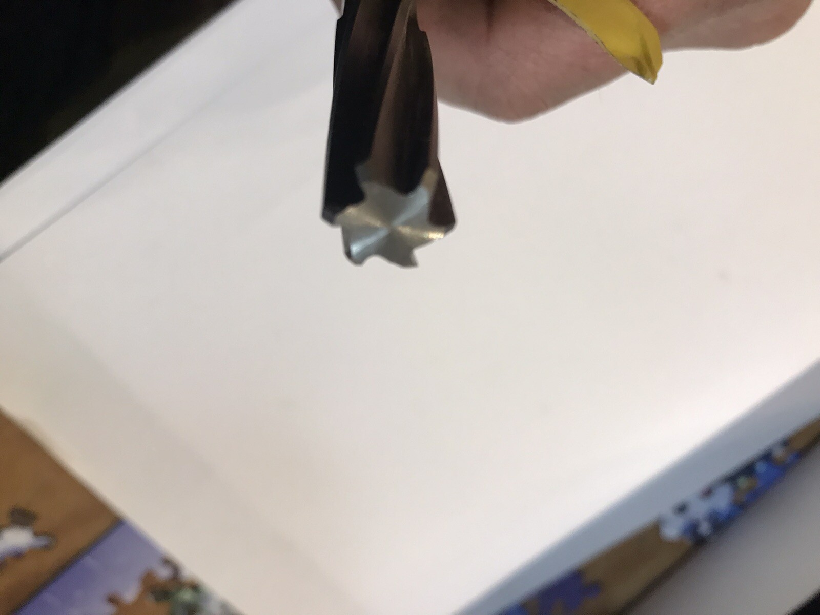 Reamer Bit 1/2” Spiral 6 Flute Stock #0500