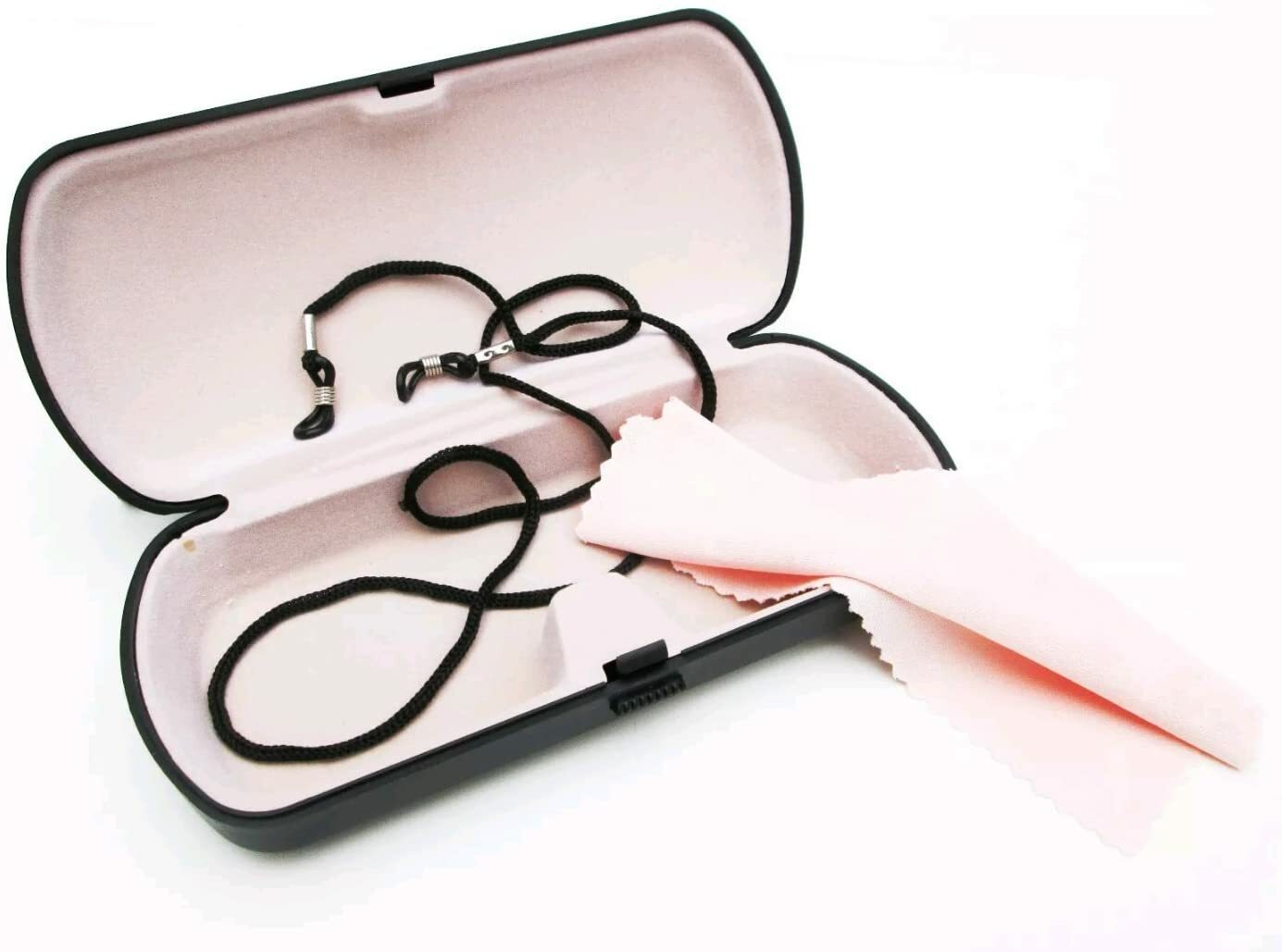 Glasses Case, Cloth and Cord, Convenience and keep Eyeglass Clear