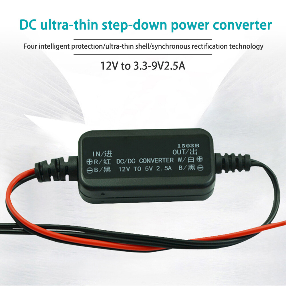 DC-DC 12V to 3.3-9V 2.5A Converter Step-down Converter DC Power Supply Module